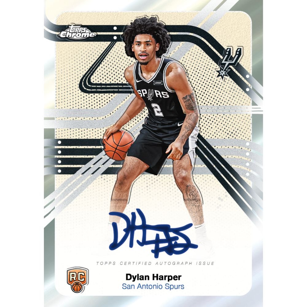 2025/26 Topps Chrome Basketball First Day Jumbo Box