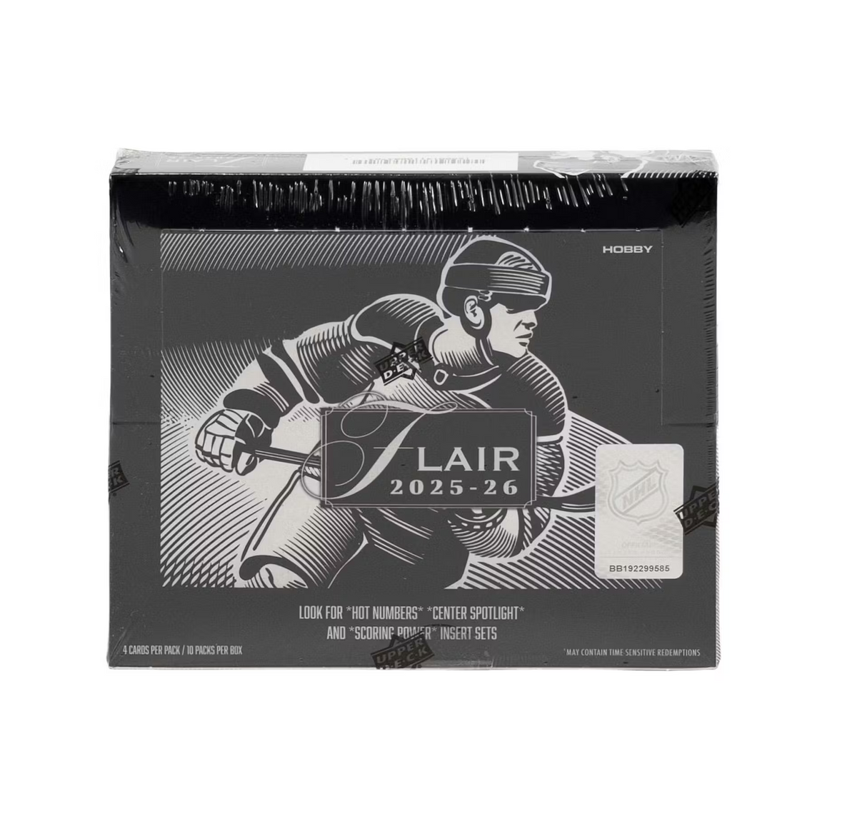 2025-26 Upper Deck Flair Hockey Hobby 10-Box Case