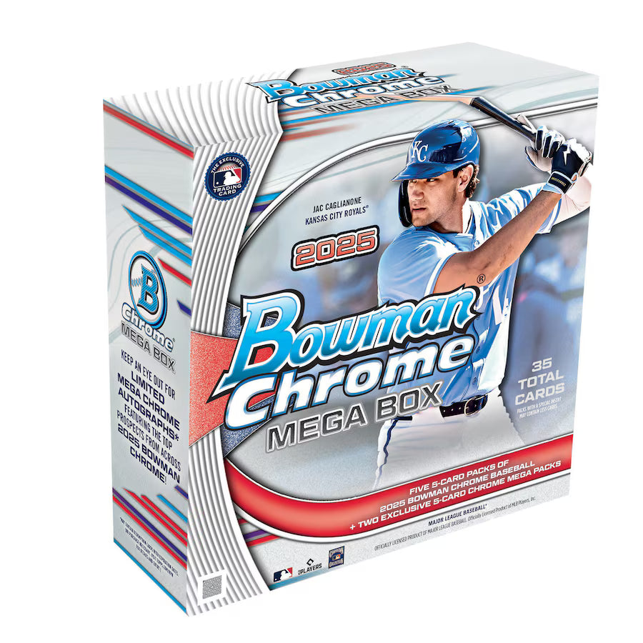 2025 Bowman Chrome Baseball Mega 20 Box Case