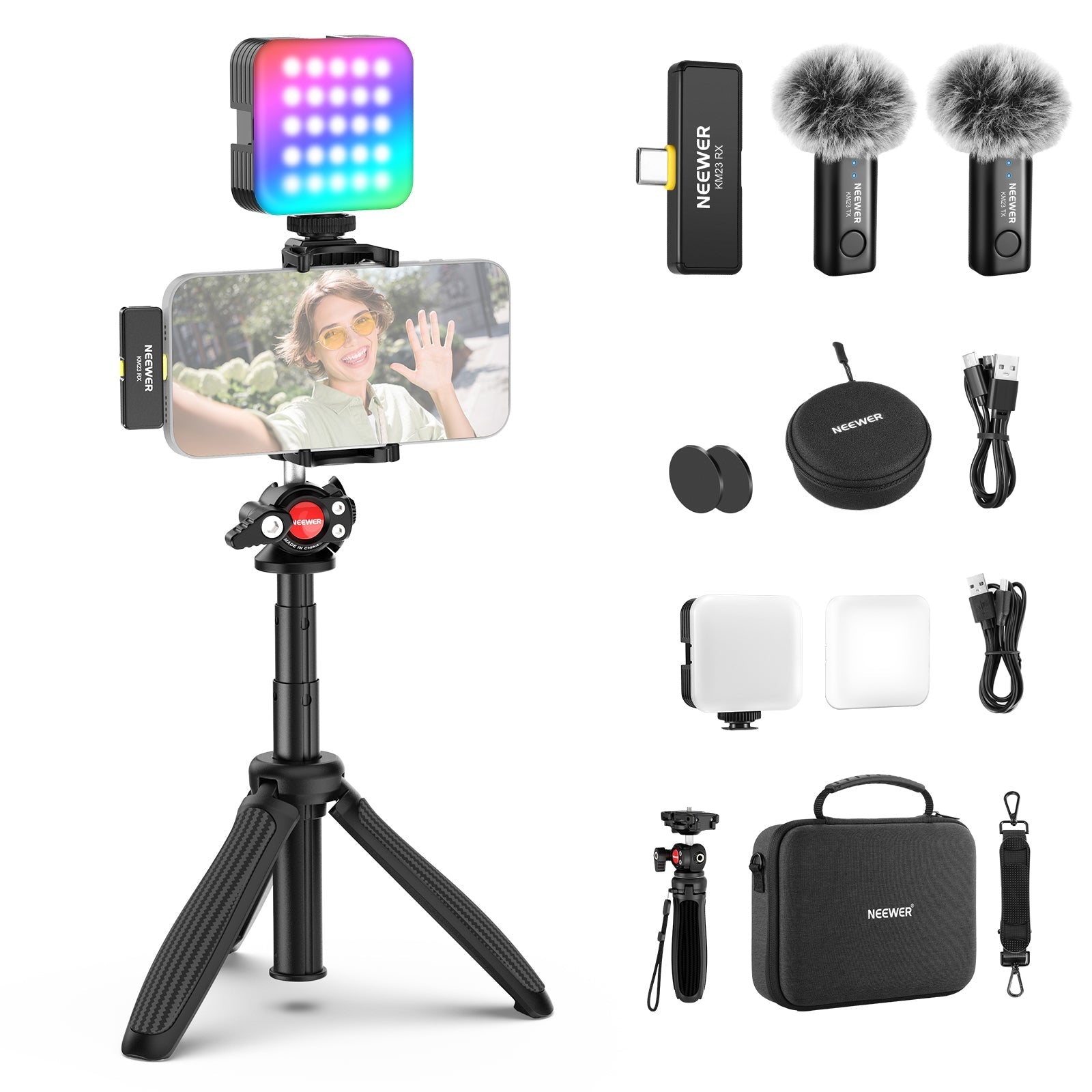 NEEWER PA048 Vlogging Kit