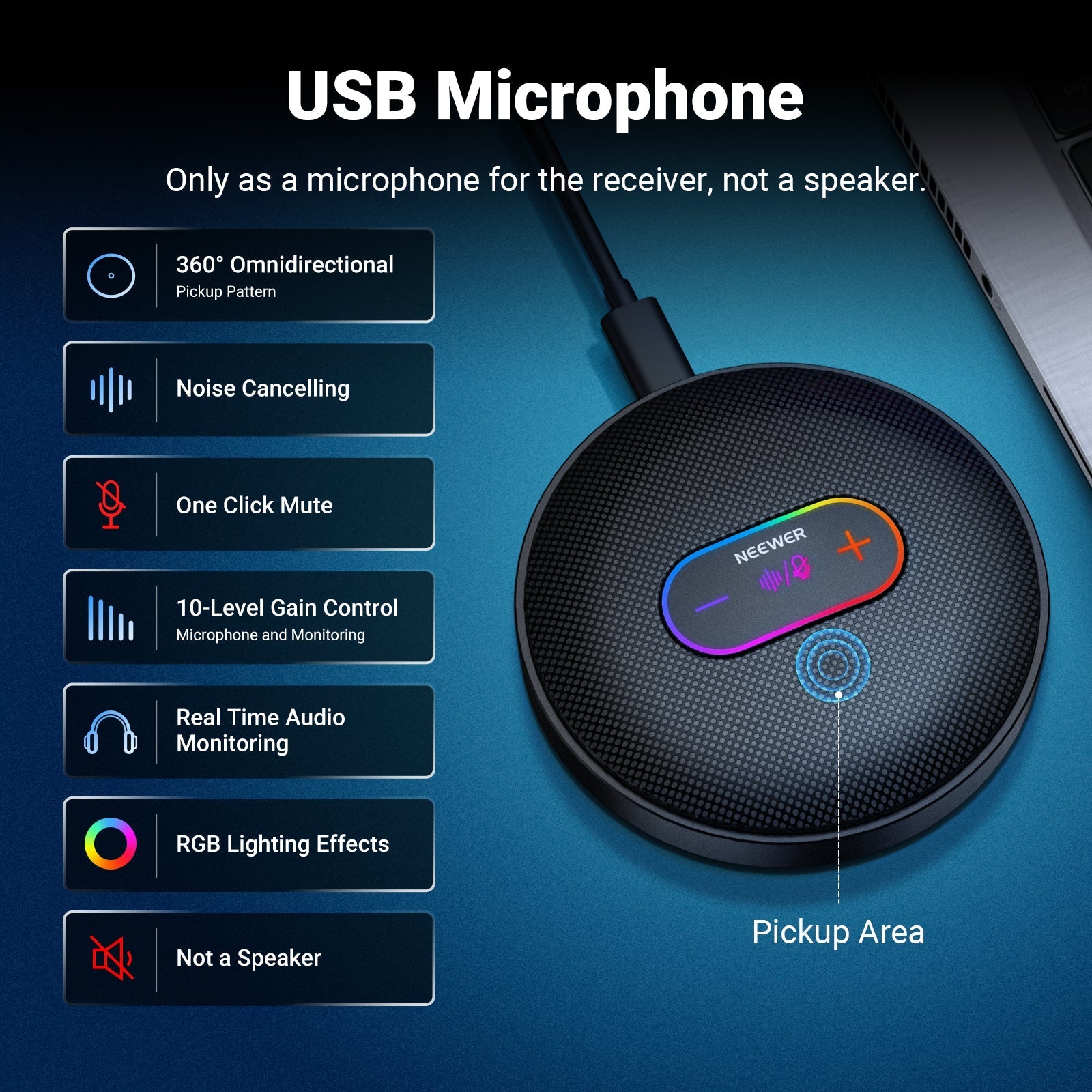 NEEWER UM04 USB Microphone