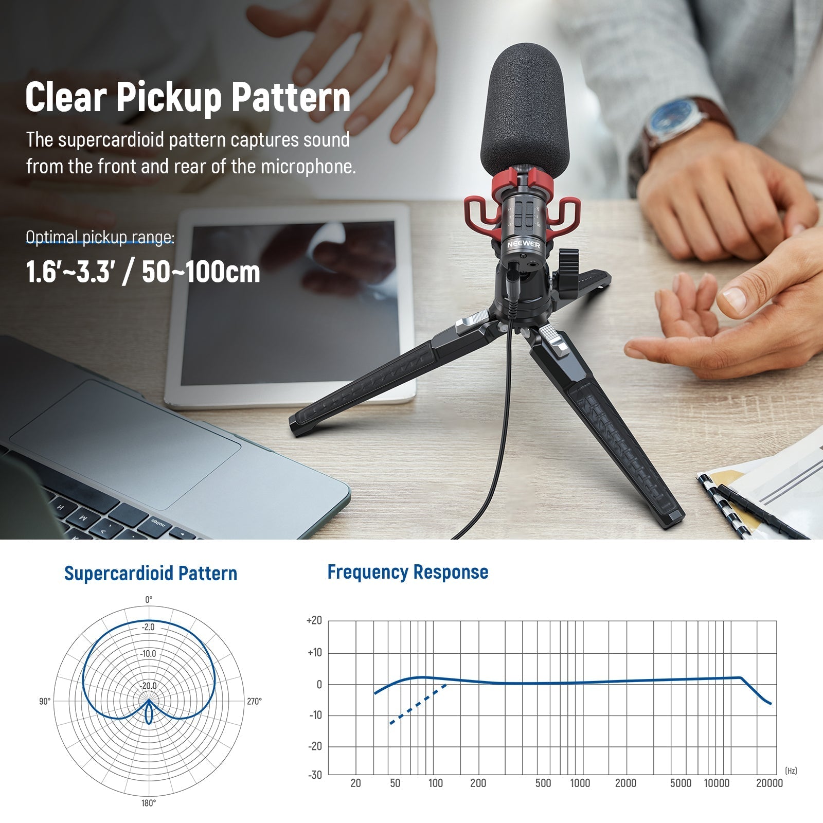 NEEWER VM11 Universal Plug & Play Microphone