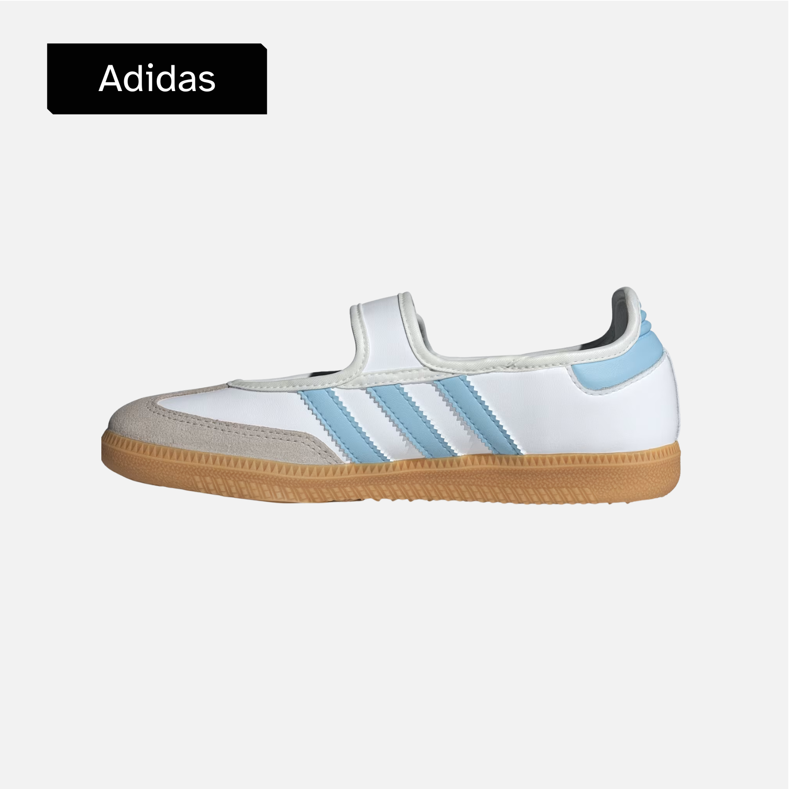 adidas Samba Jane J 'Cloud White Clear Sky Gum'