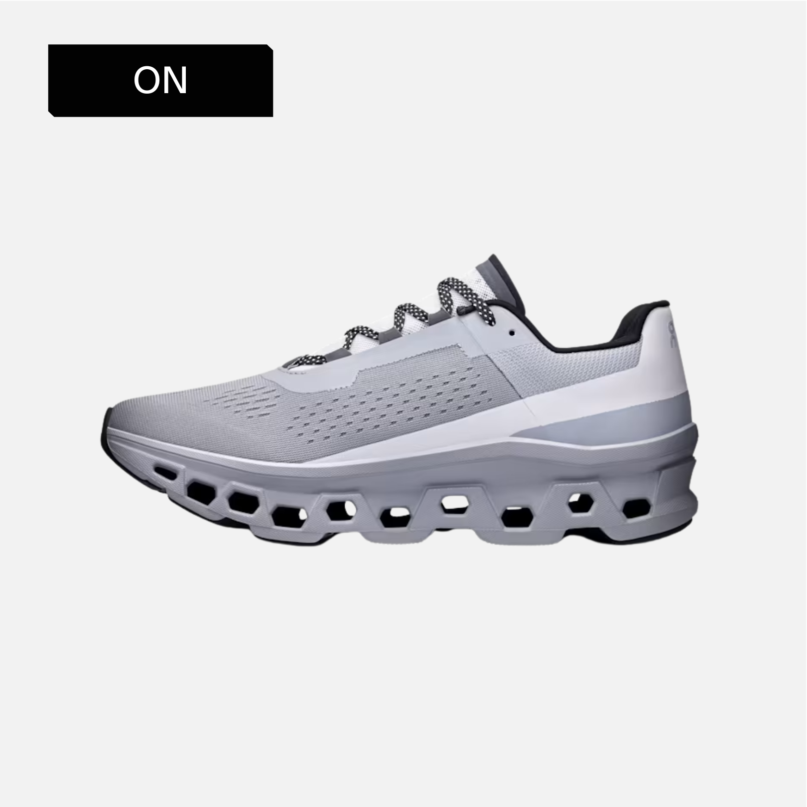 ON Cloudmonster 'Alloy Silver'