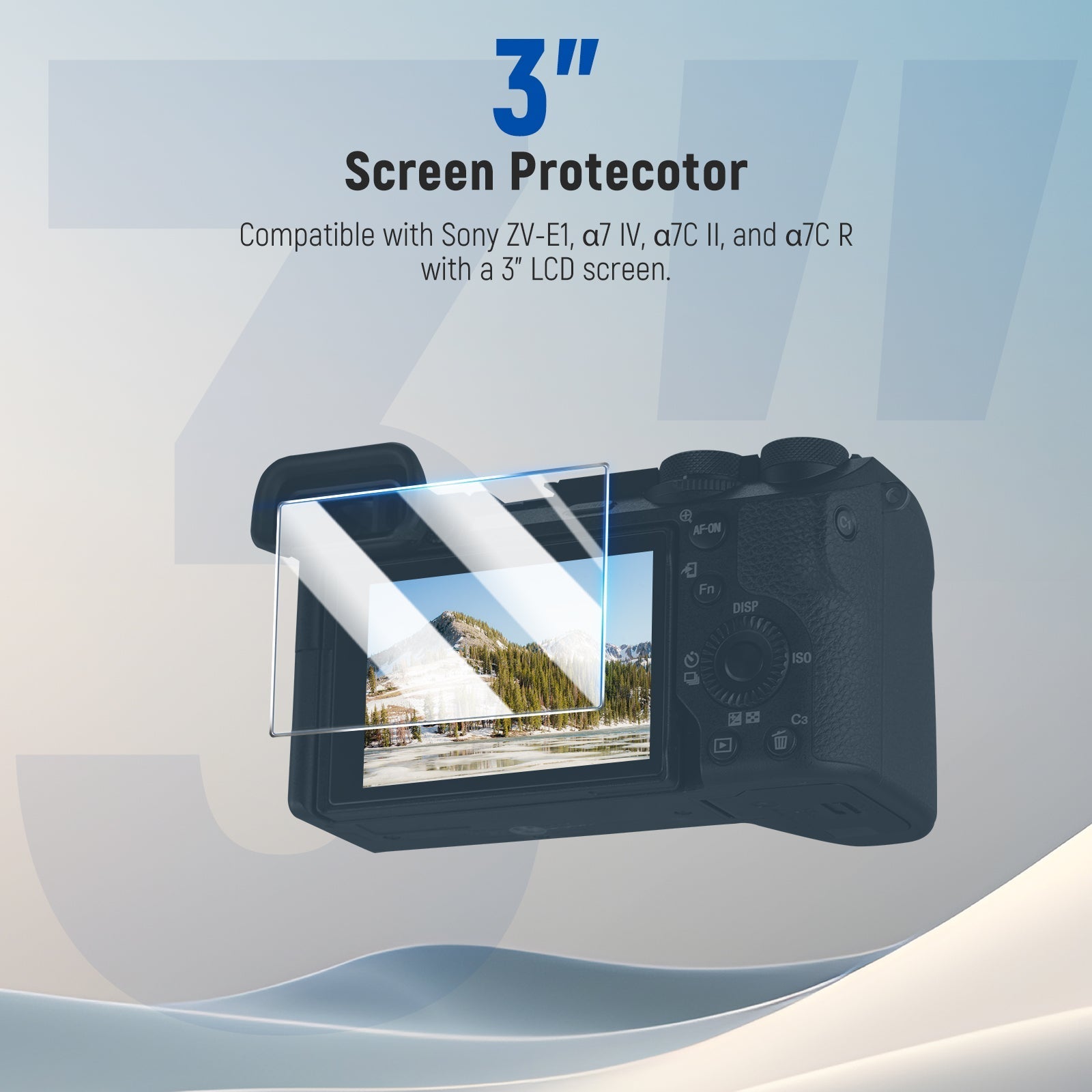 NEEWER CA127 3" Camera Screen Protector