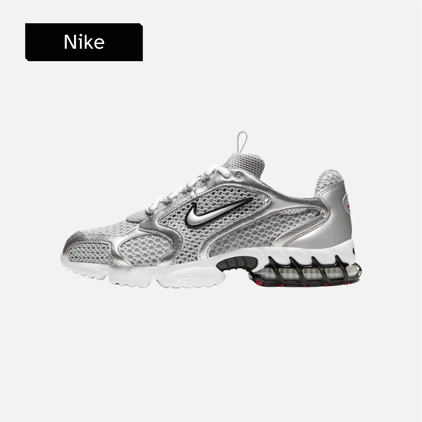 Nike Zoom Spiridon Caged 2 'Metallic Silver'