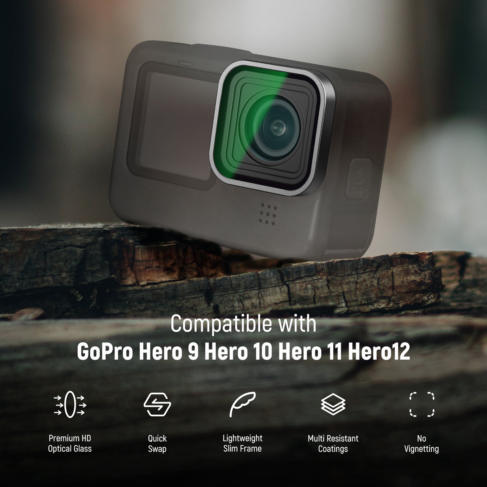 NEEWER FL-77 CPL Filter For GoPro Hero 9/10/11/12/13
