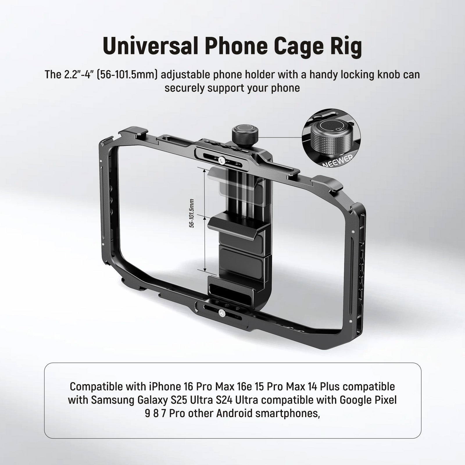 NEEWER PA039 Universal Phone Cage
