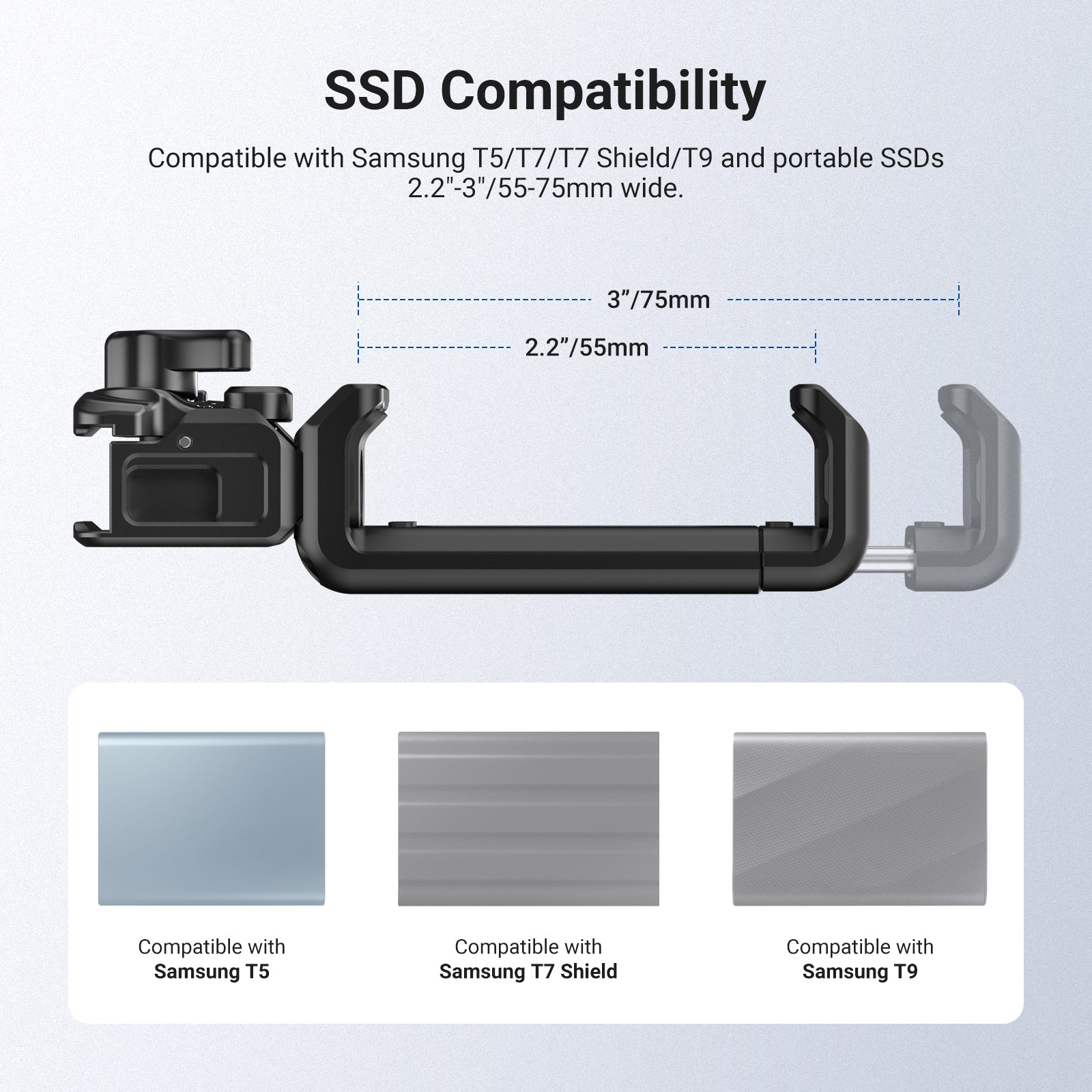 NEEWER PA129 Quick Release SSD Holder