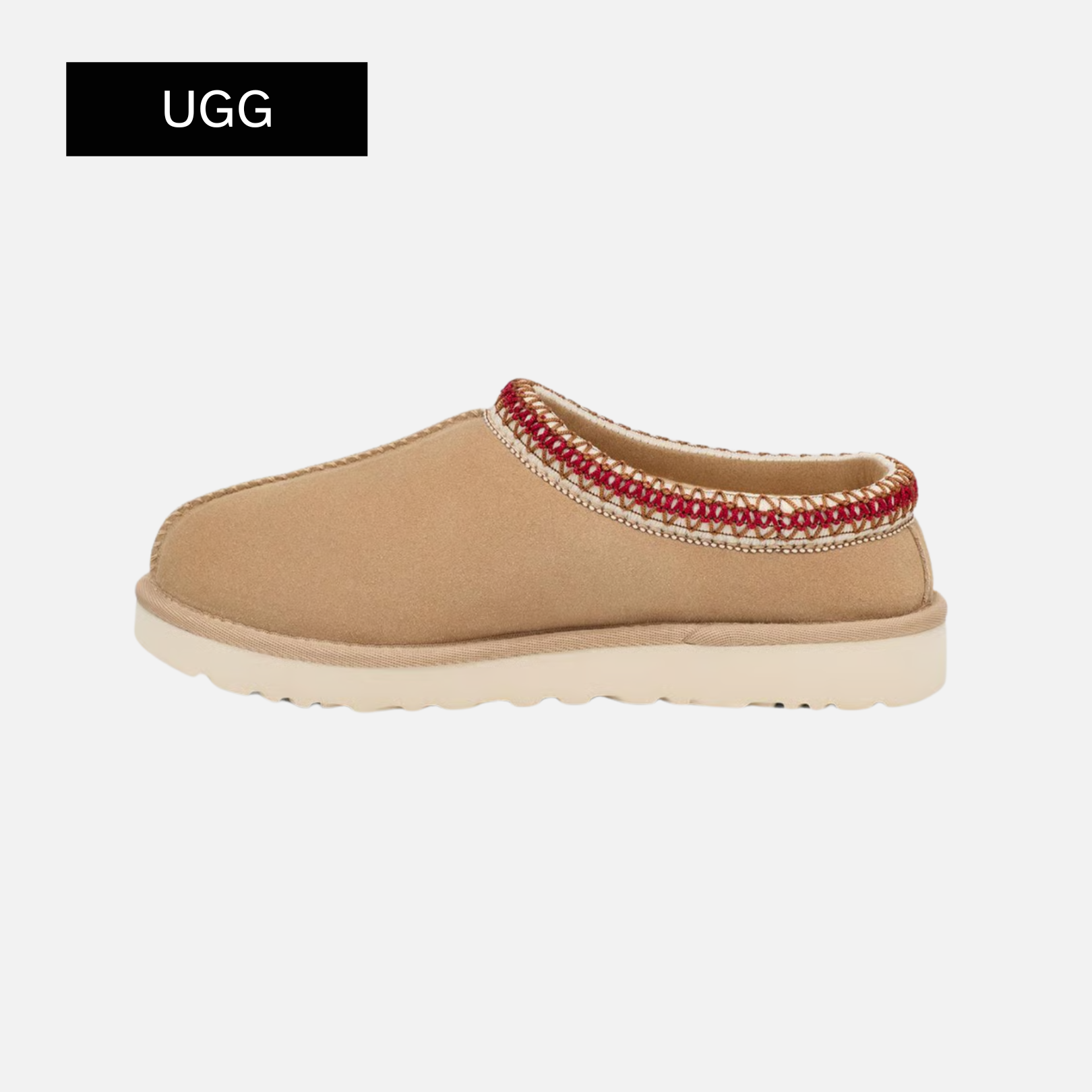 UGG Tasman Slipper Wmns 'Sand Dark Cherry'