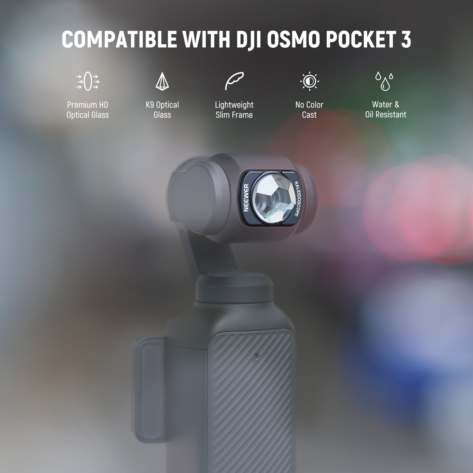 NEEWER Effect Filter For DJI Osmo Pocket 3 / Pocket 4 & Xtra Muse