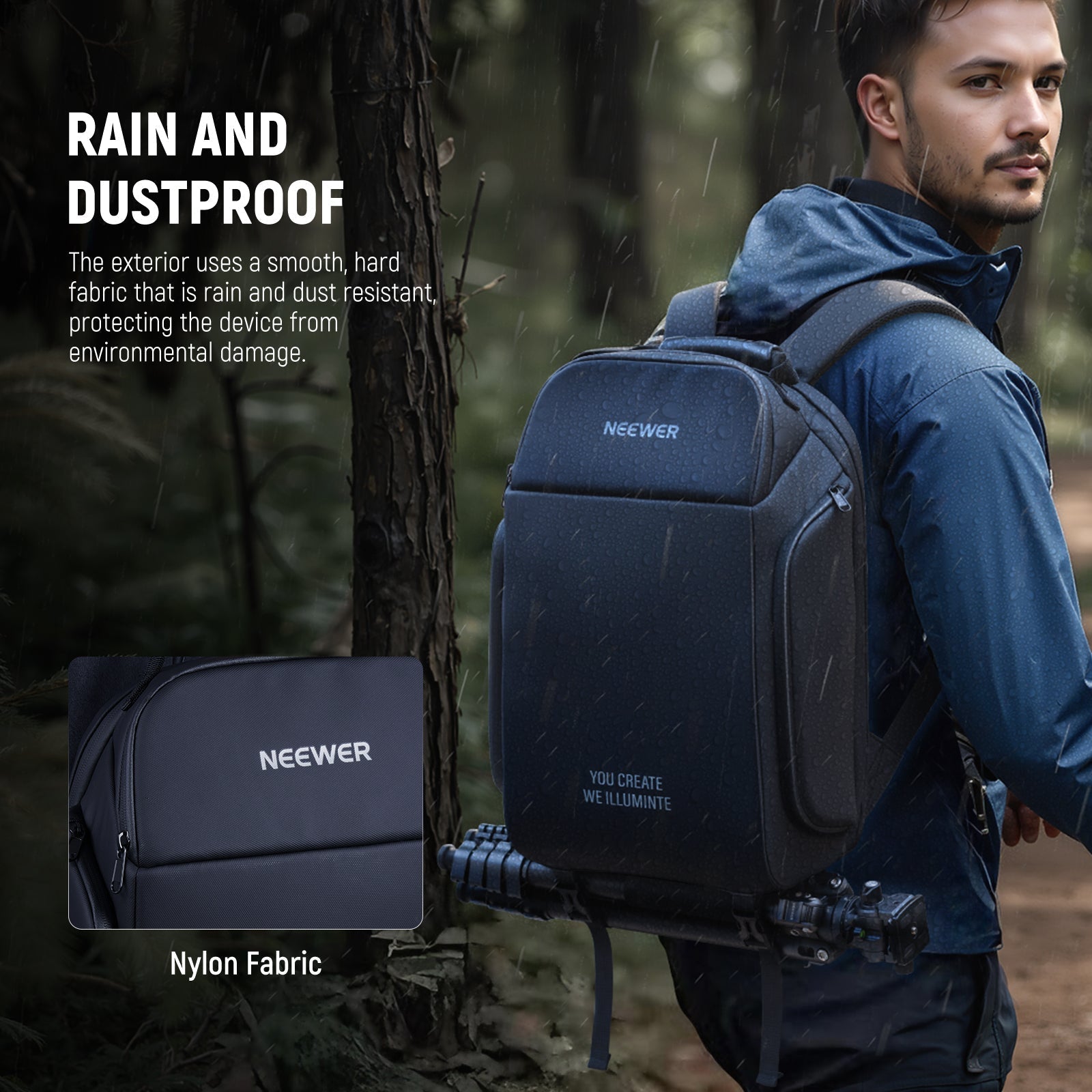 NEEWER BASICS PB26 17.3"x10.6"x7.5" Camera Backpack