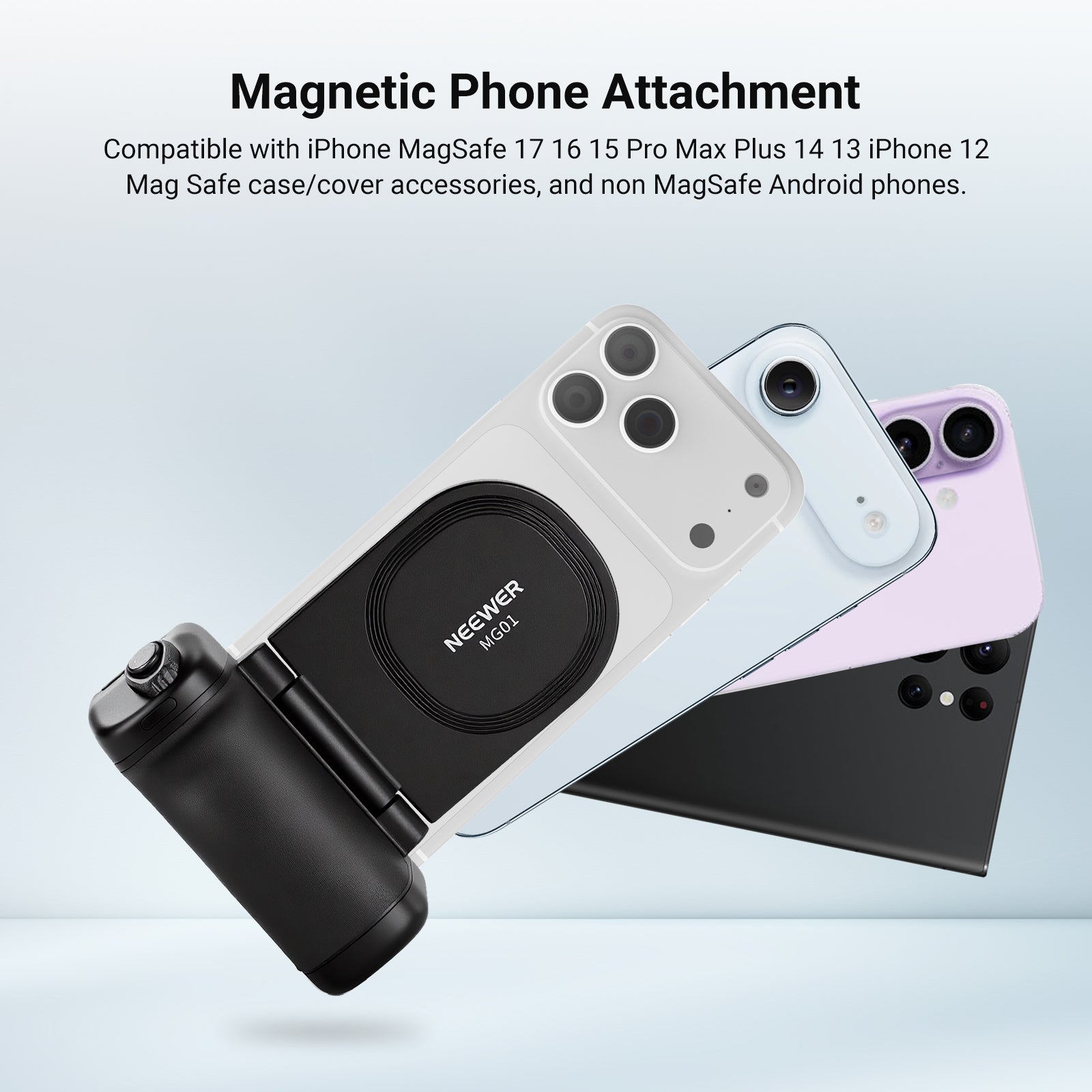 NEEWER MG01 Magnetic Phone Camera Grip