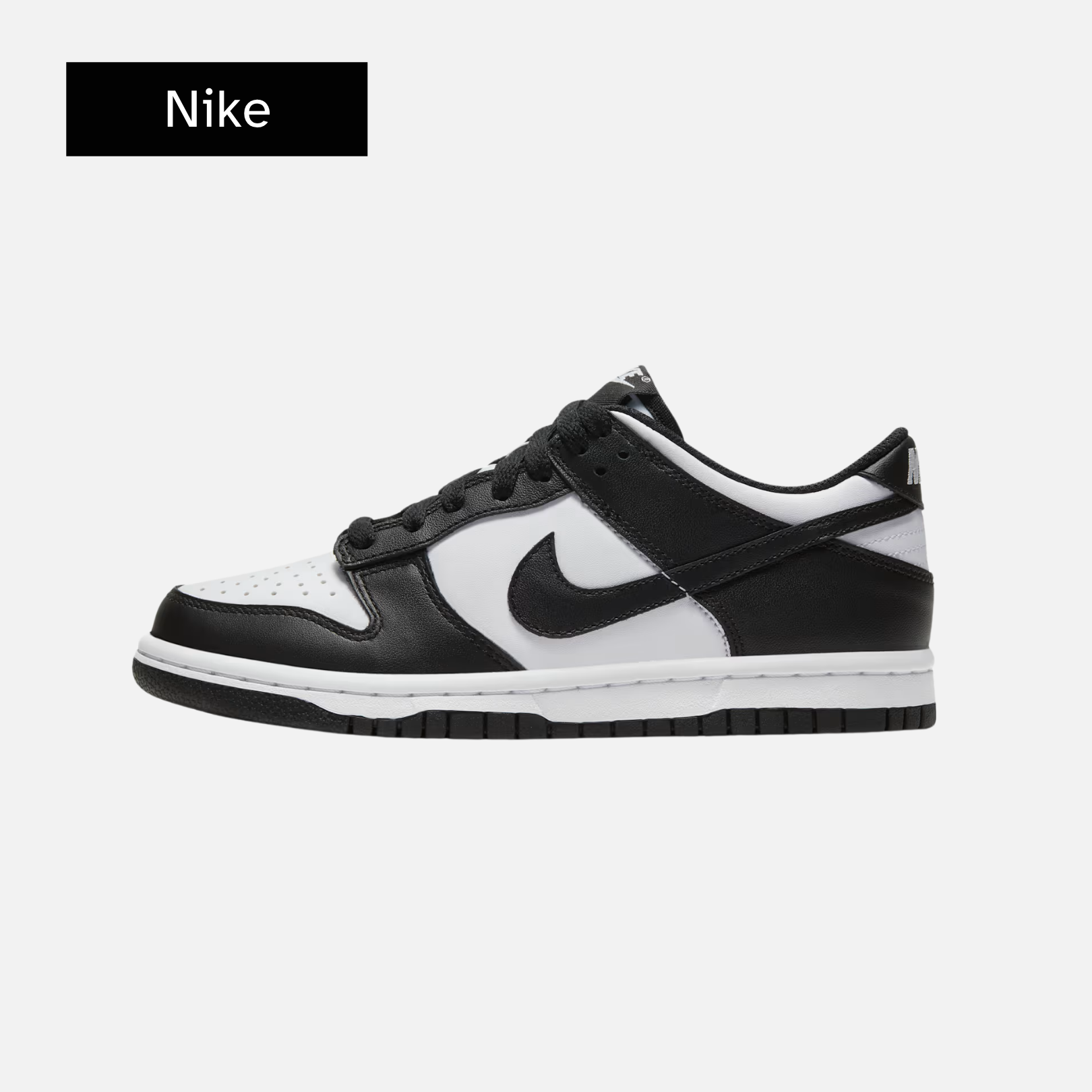 Nike Dunk Low GS 'Black White'