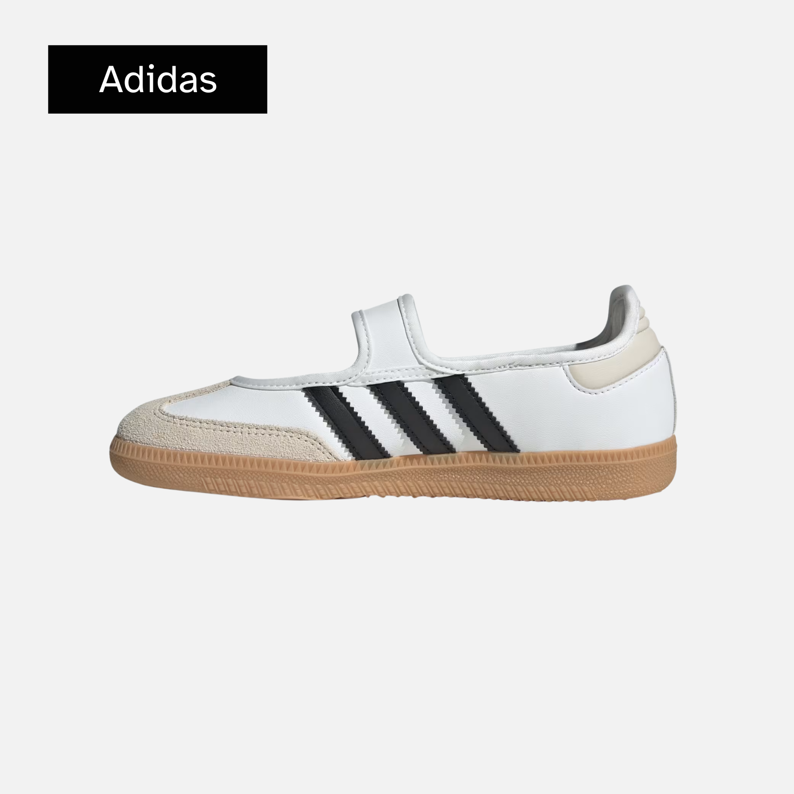 adidas Samba Jane J 'White Alumina Gum'