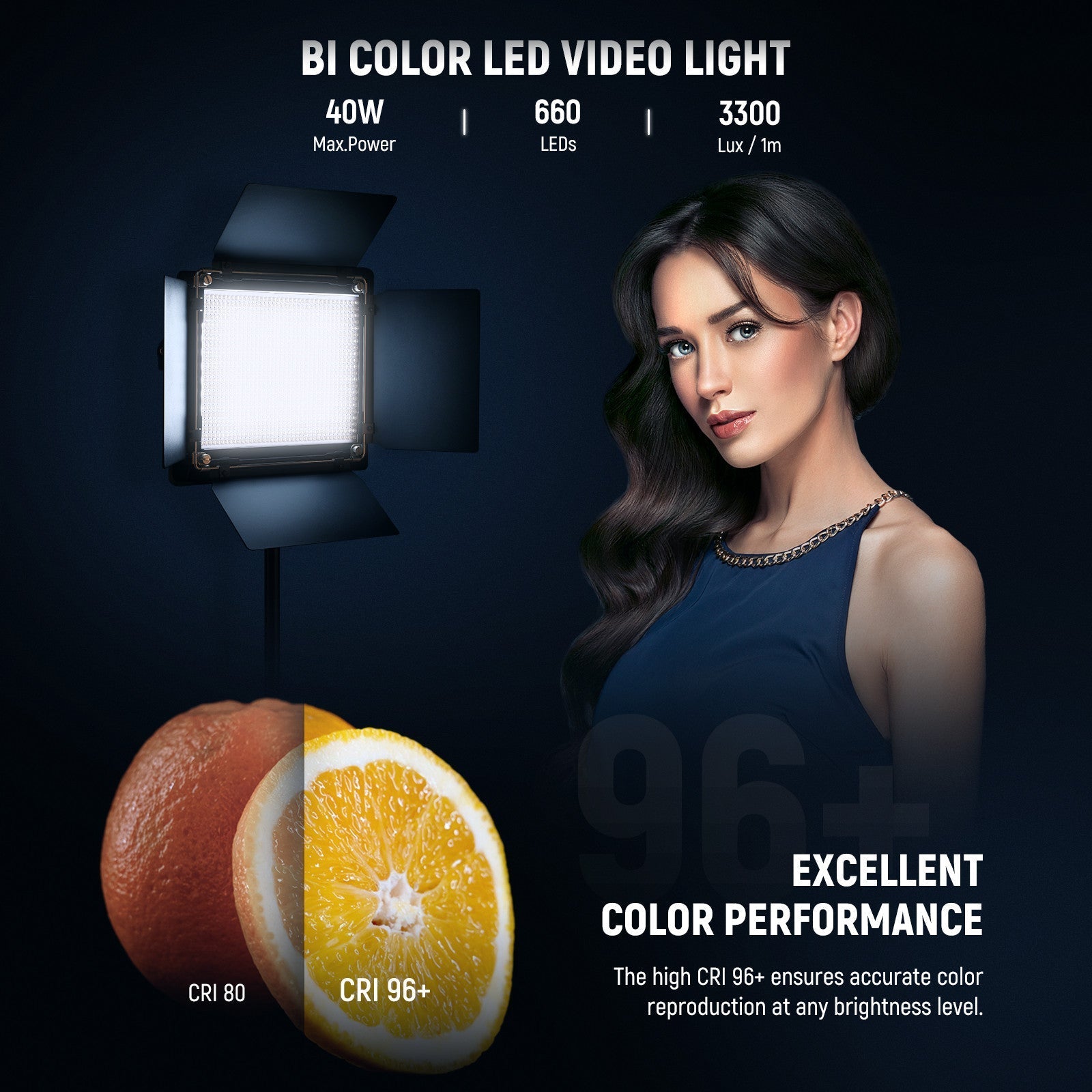 NEEWER NL660 Bi-Color LED Video Light