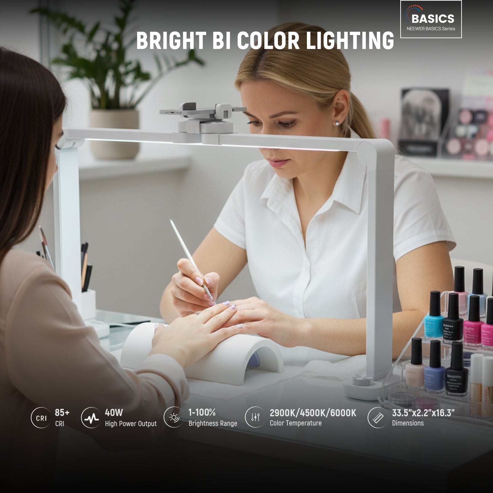 NEEWER BASICS HM05-D 33.5" Desk Nail Light