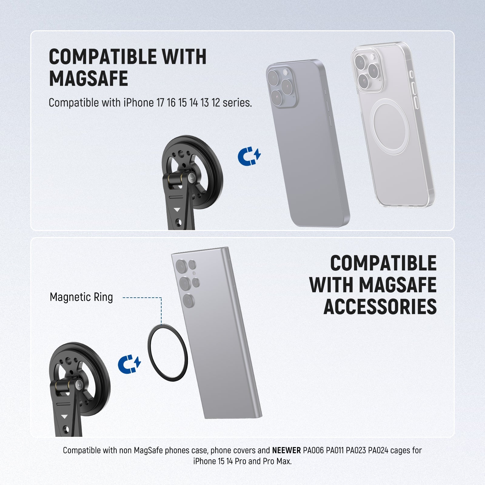 NEEWER DS031 Magnetic Phone Tripod Mount