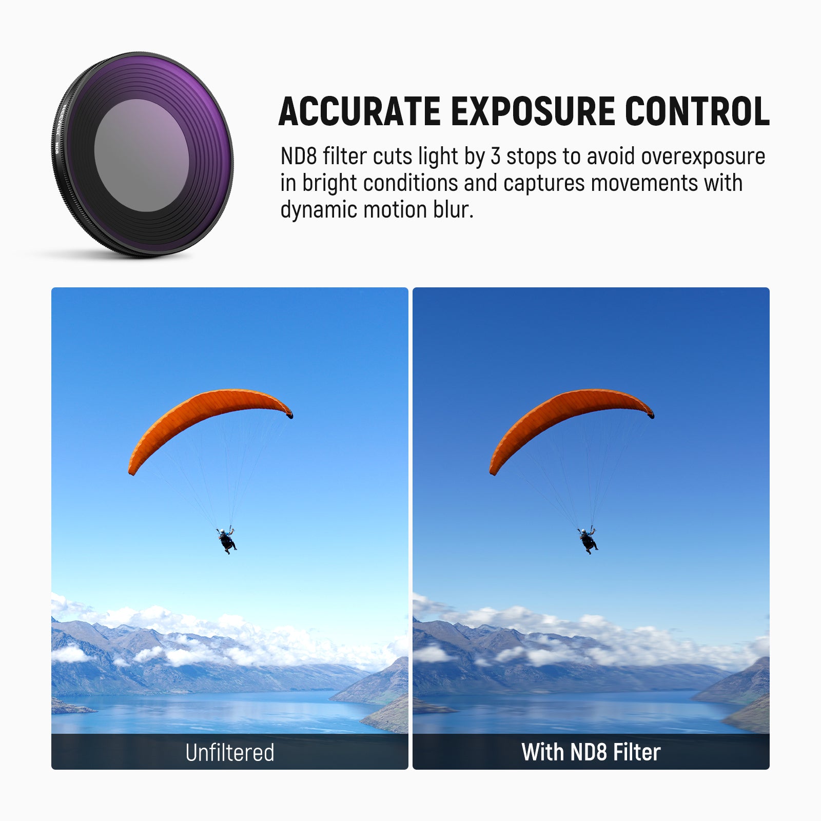 NEEWER ND Filter Set For DJI Osmo Nano