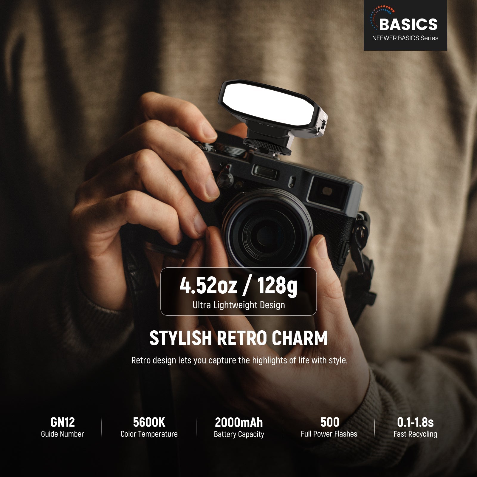 NEEWER BASICS Z120 SE 5600K Mini Camera Flash