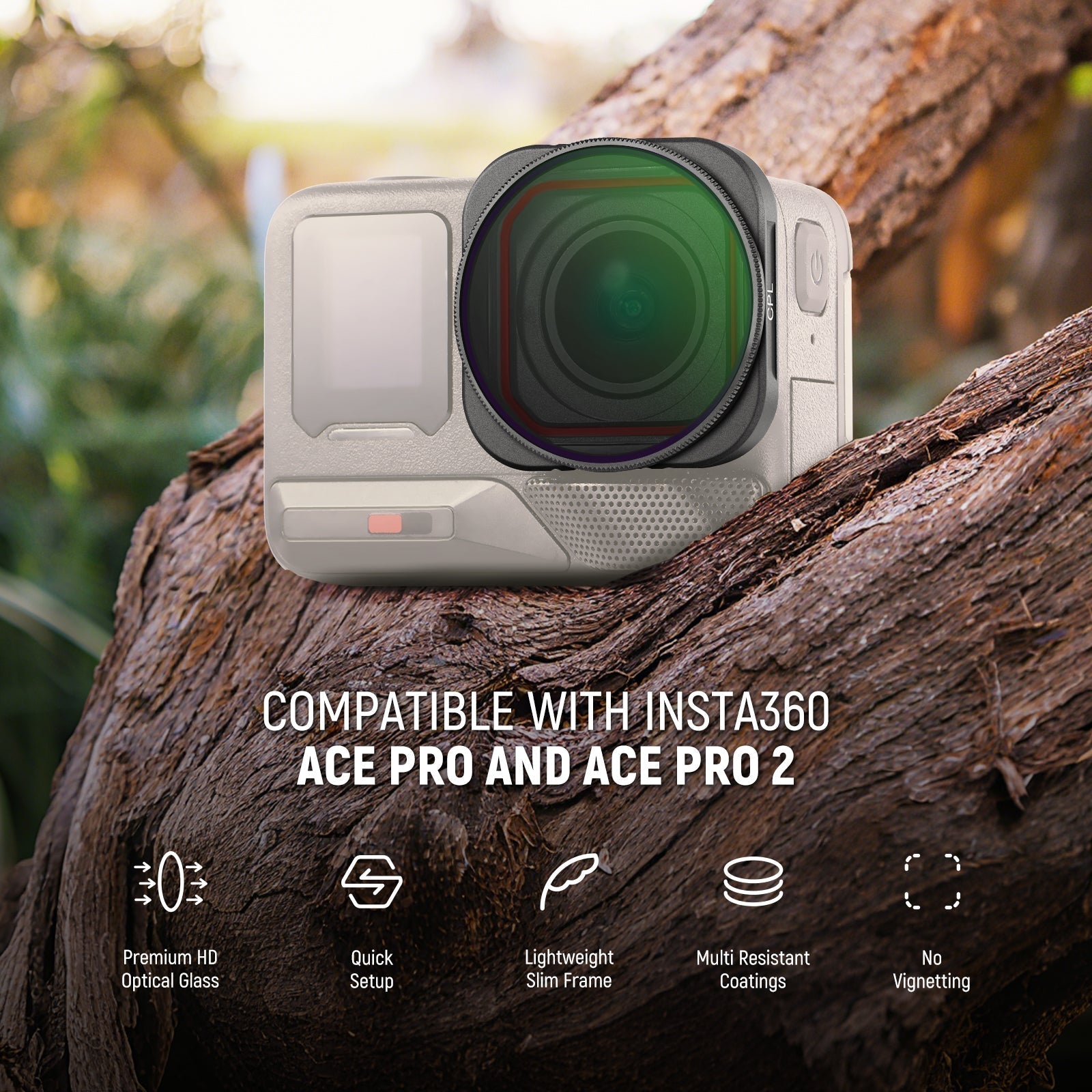 NEEWER FL-C19/FL-C20/FL-C21 Filter Set For Insta360 Ace Pro/Ace Pro 2
