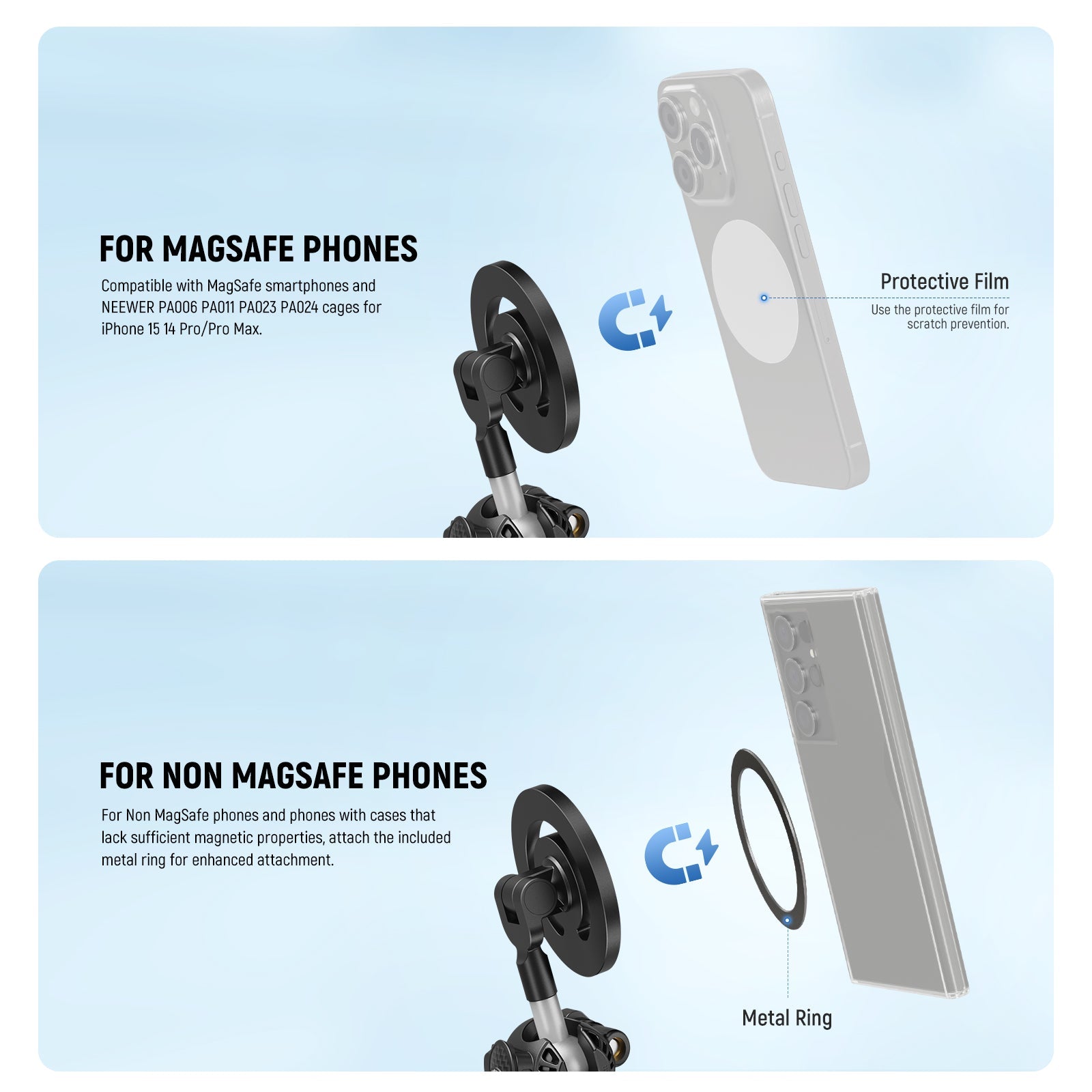 NEEWER TP33 Magnetic Flexible Phone Tripod