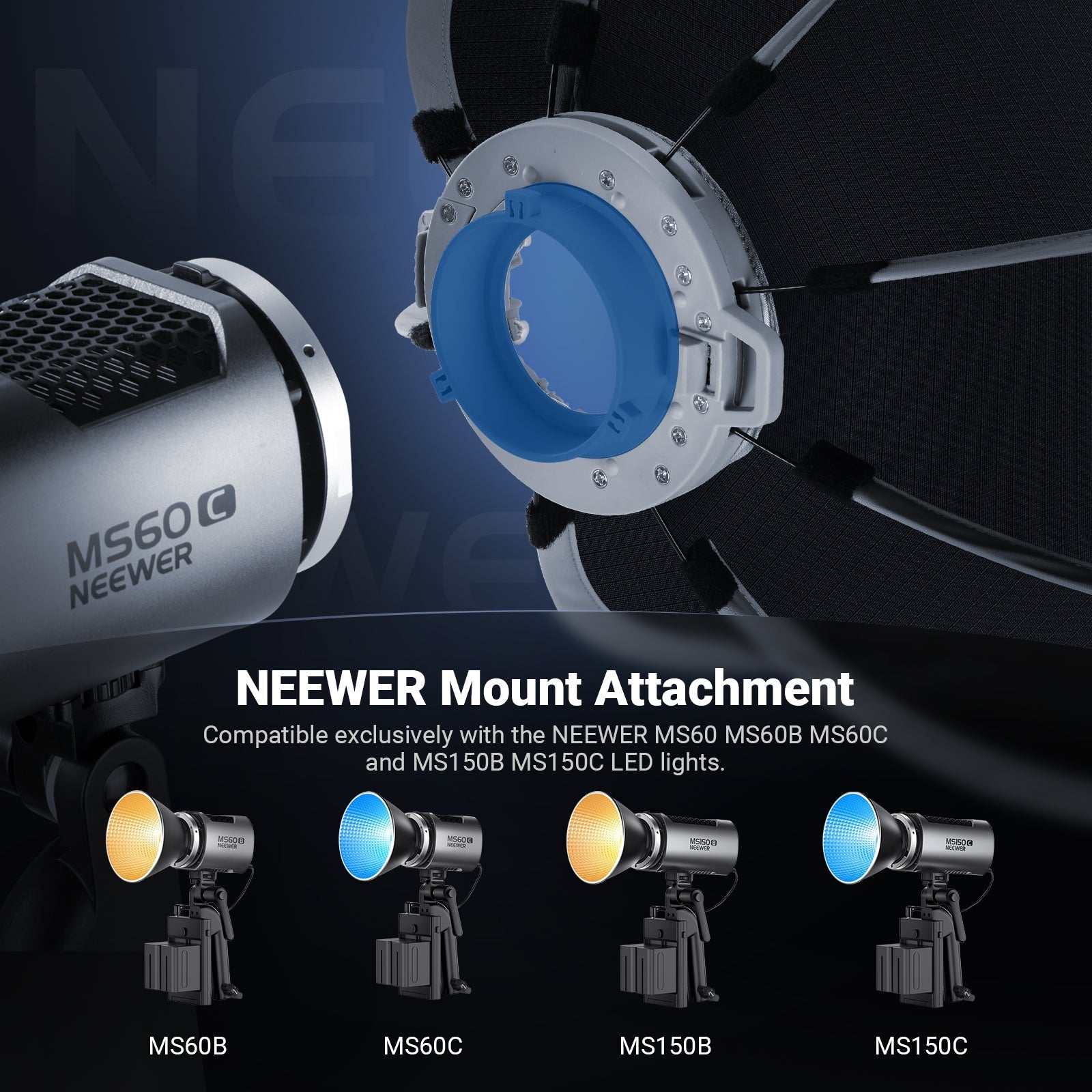 NEEWER BASICS NS67P Octagon Softbox NEEWER Mount