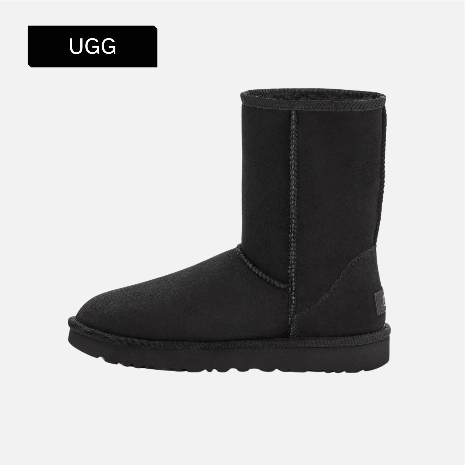 UGG Wmns Classic Short II 'Black'