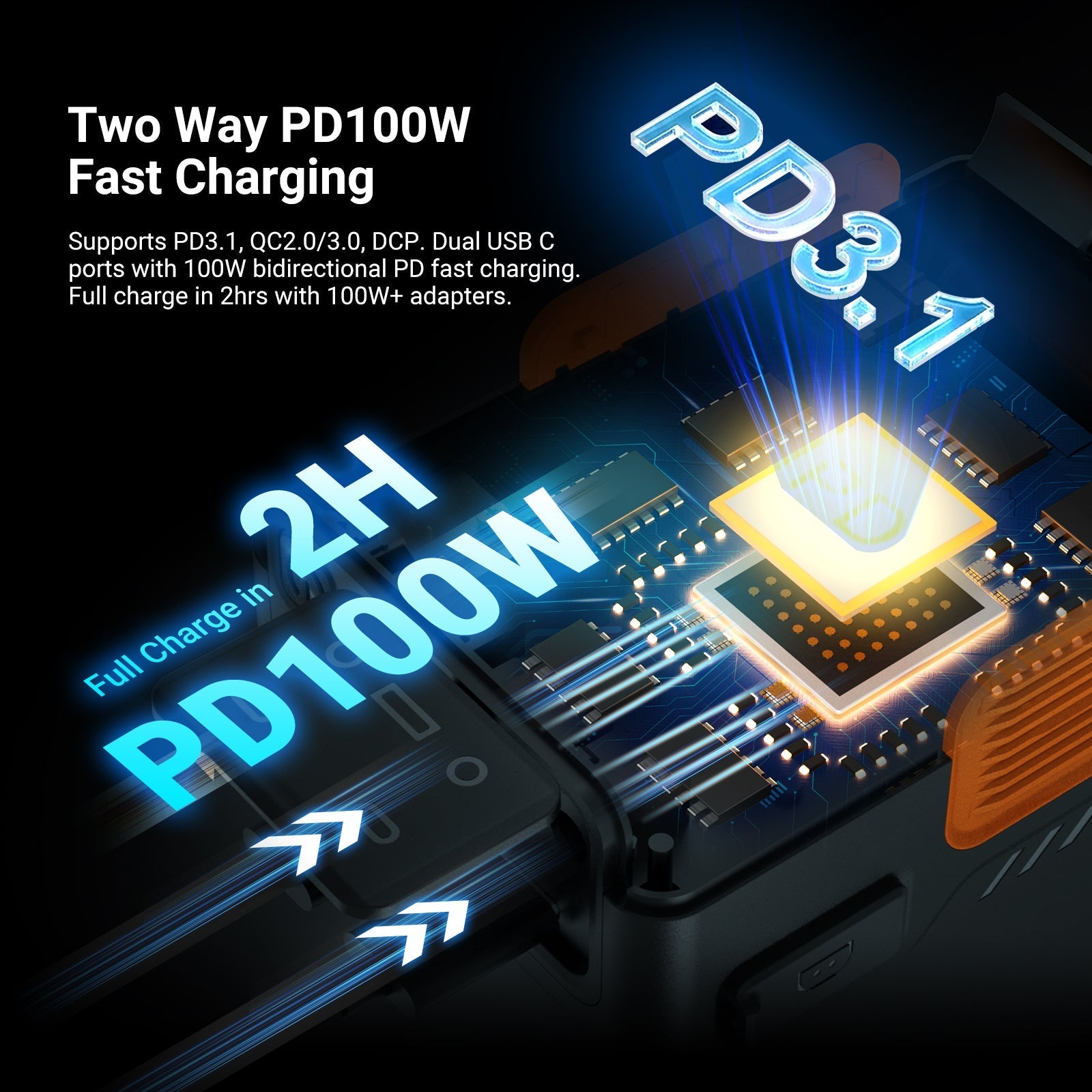 NEEWER V Mount Battery PS099U 6800mAh 99Wh Smart APP Control