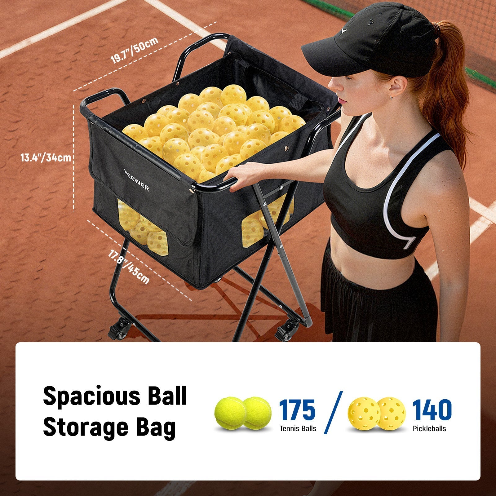 NEEWER PB01X Tennis Ball Hopper