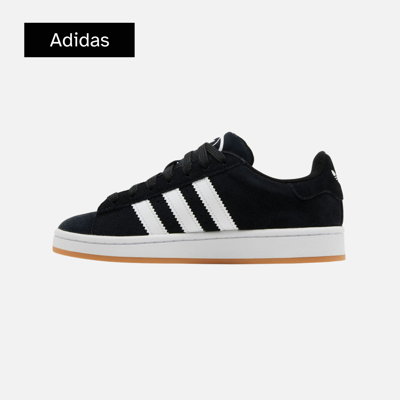 adidas Campus 00s J 'Black White Gum'