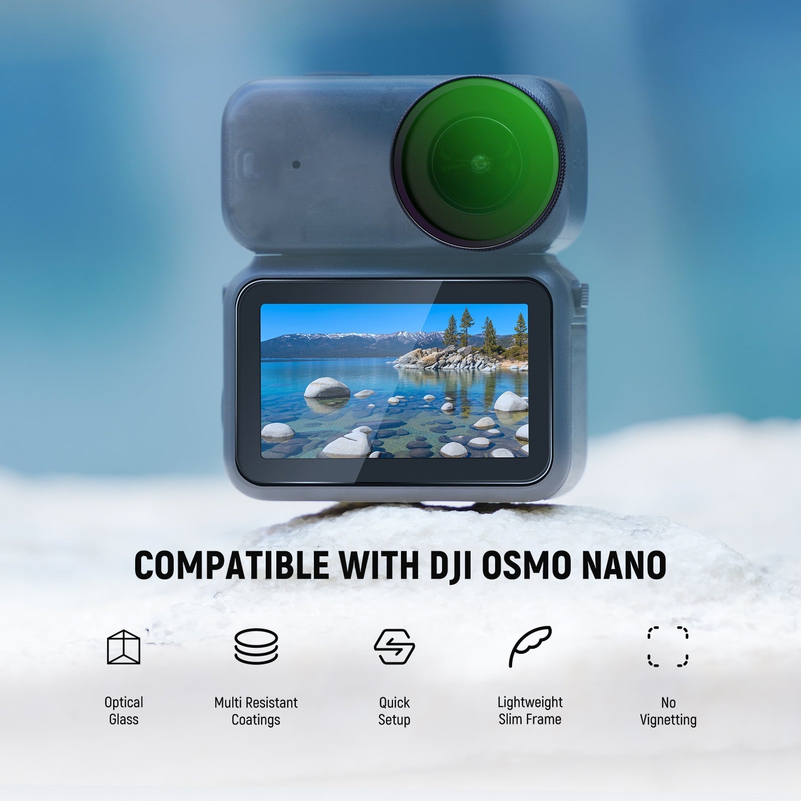 NEEWER Filter Compatible with DJI Osmo Nano