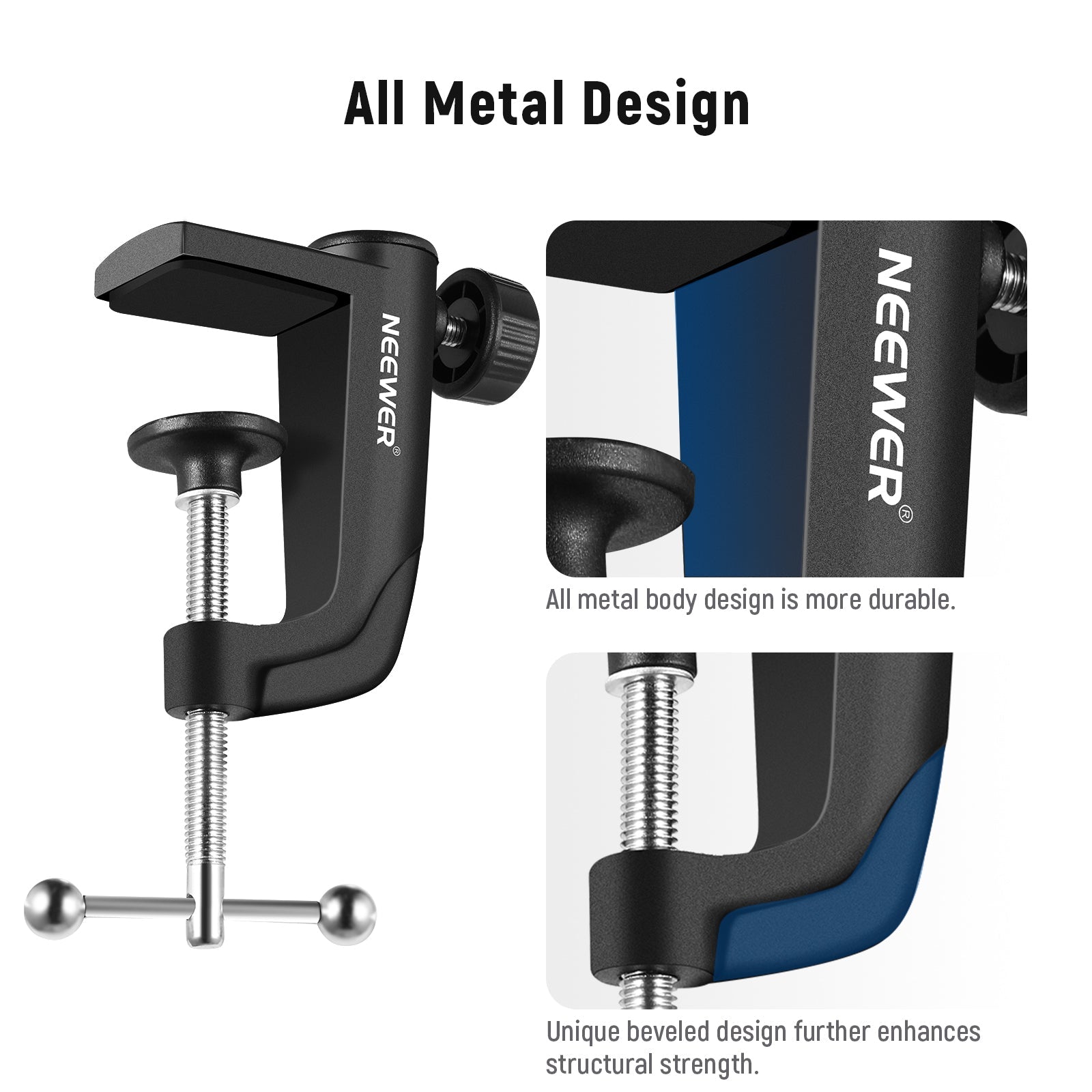 NEEWER Metal C ClampTable Mount