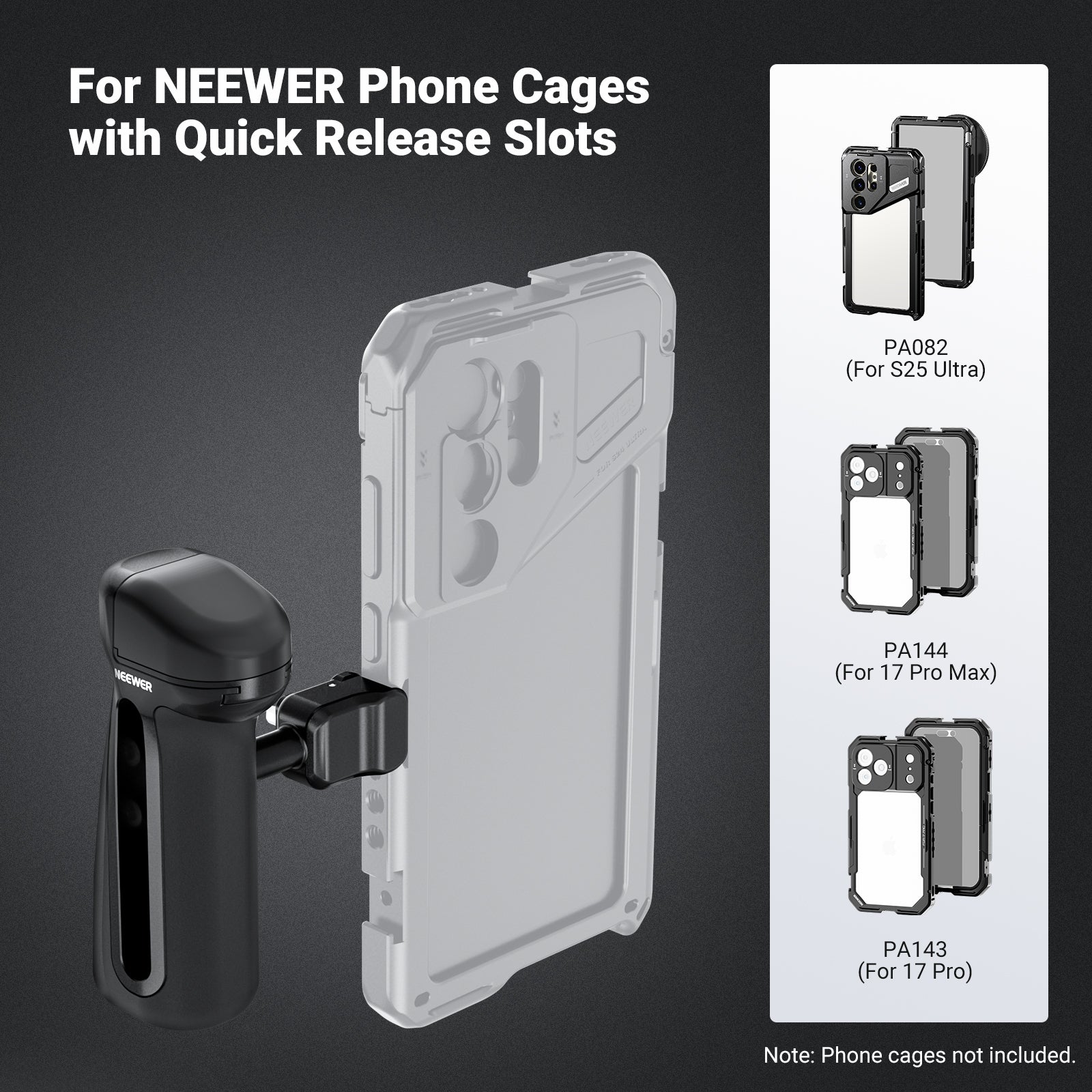 NEEWER PA148/PA148E Quick Release Side Handle