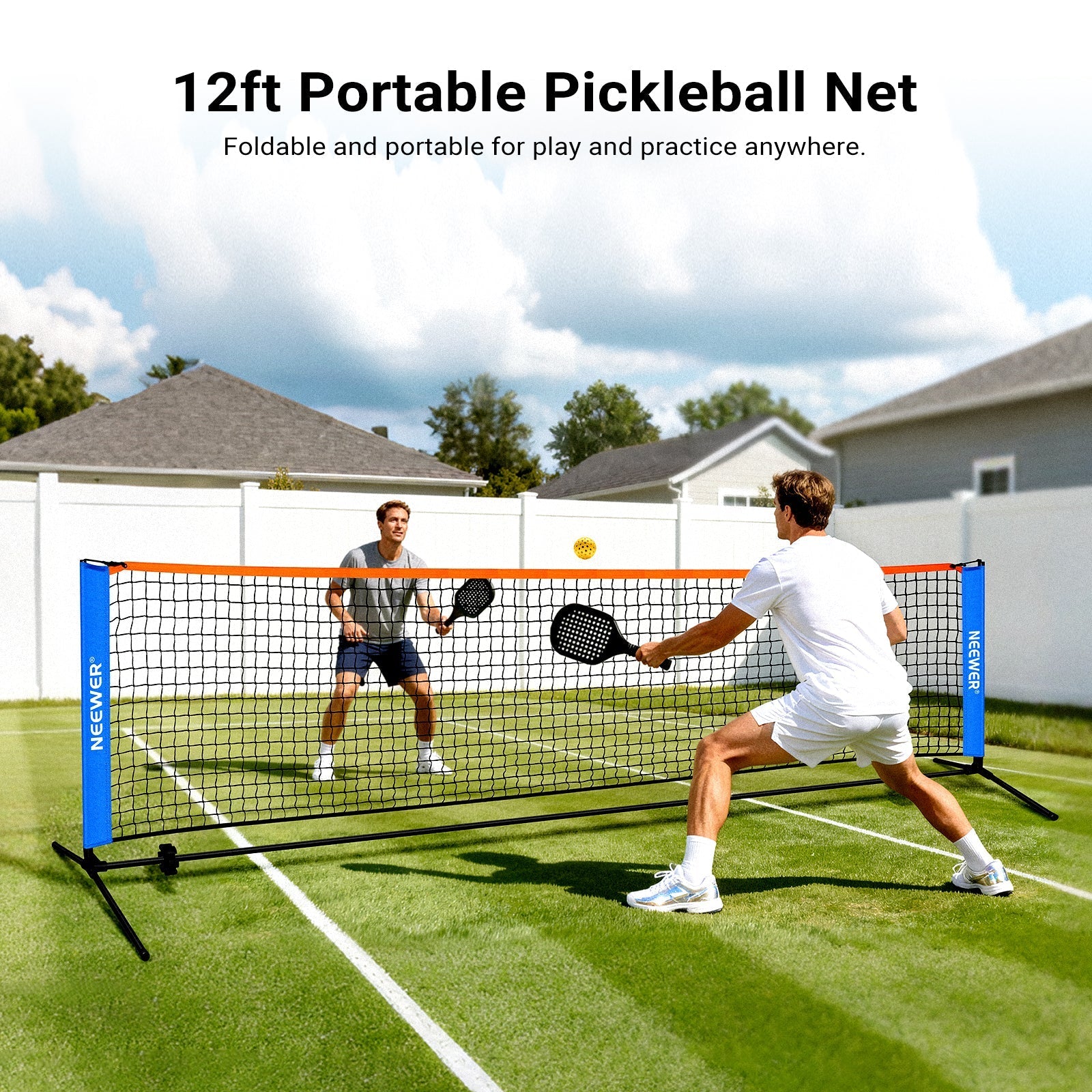 NEEWER PB01N/PB02N Portable Detachable Pickleball Net