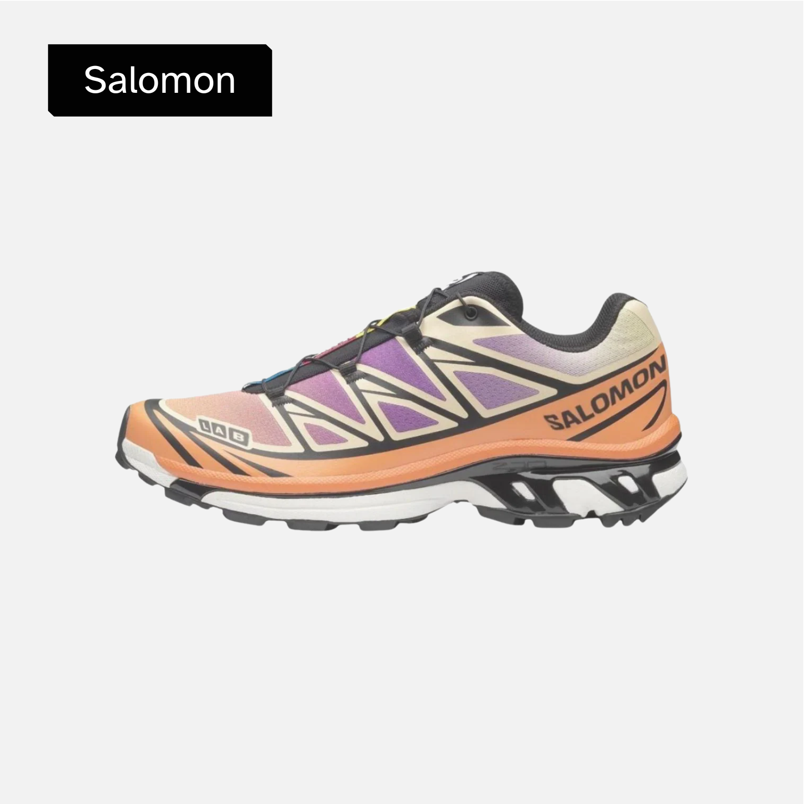 Salomon XT-6 'Black Almond Cream'