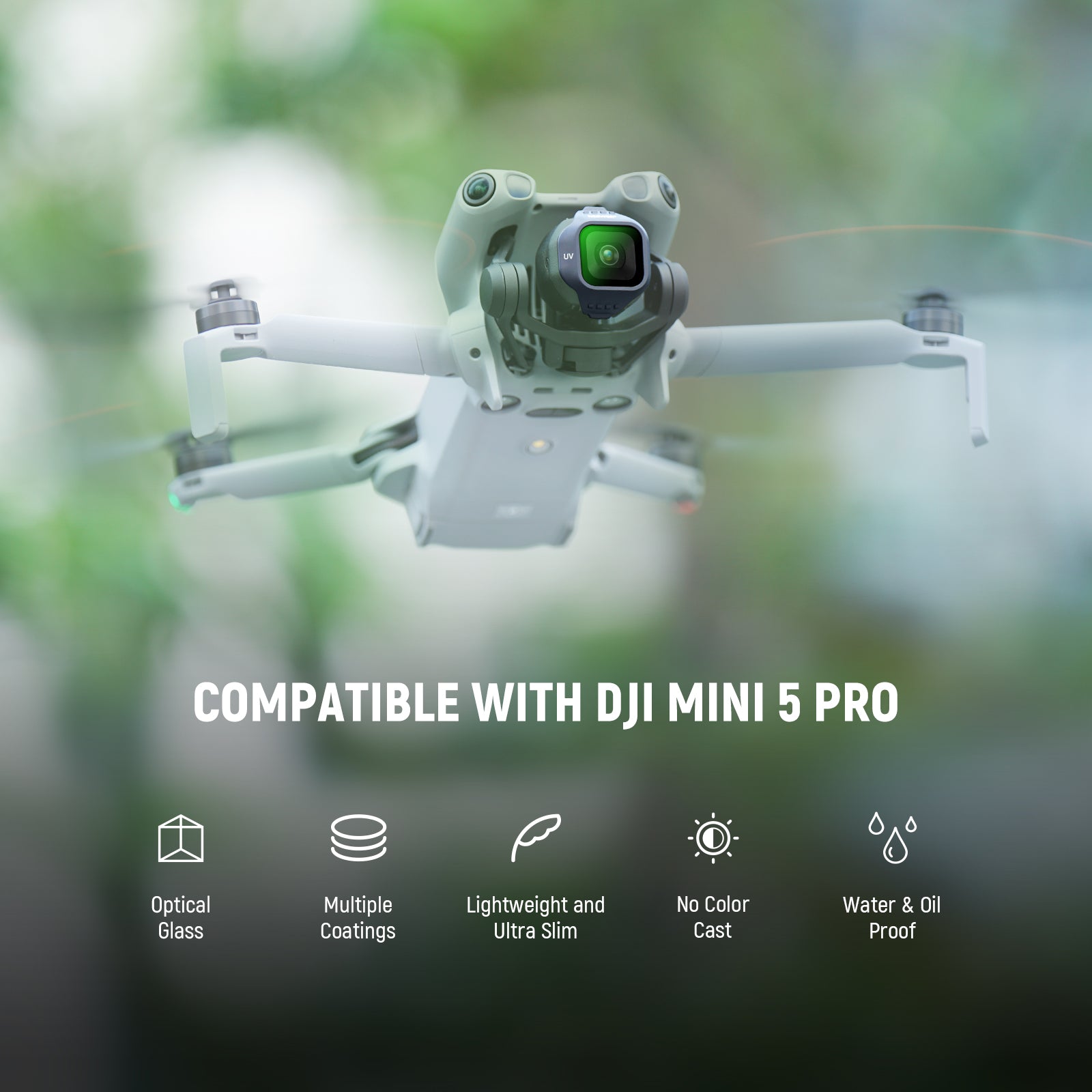 NEEWER CPL/UV Filter For DJI Mini 5 Pro Drone