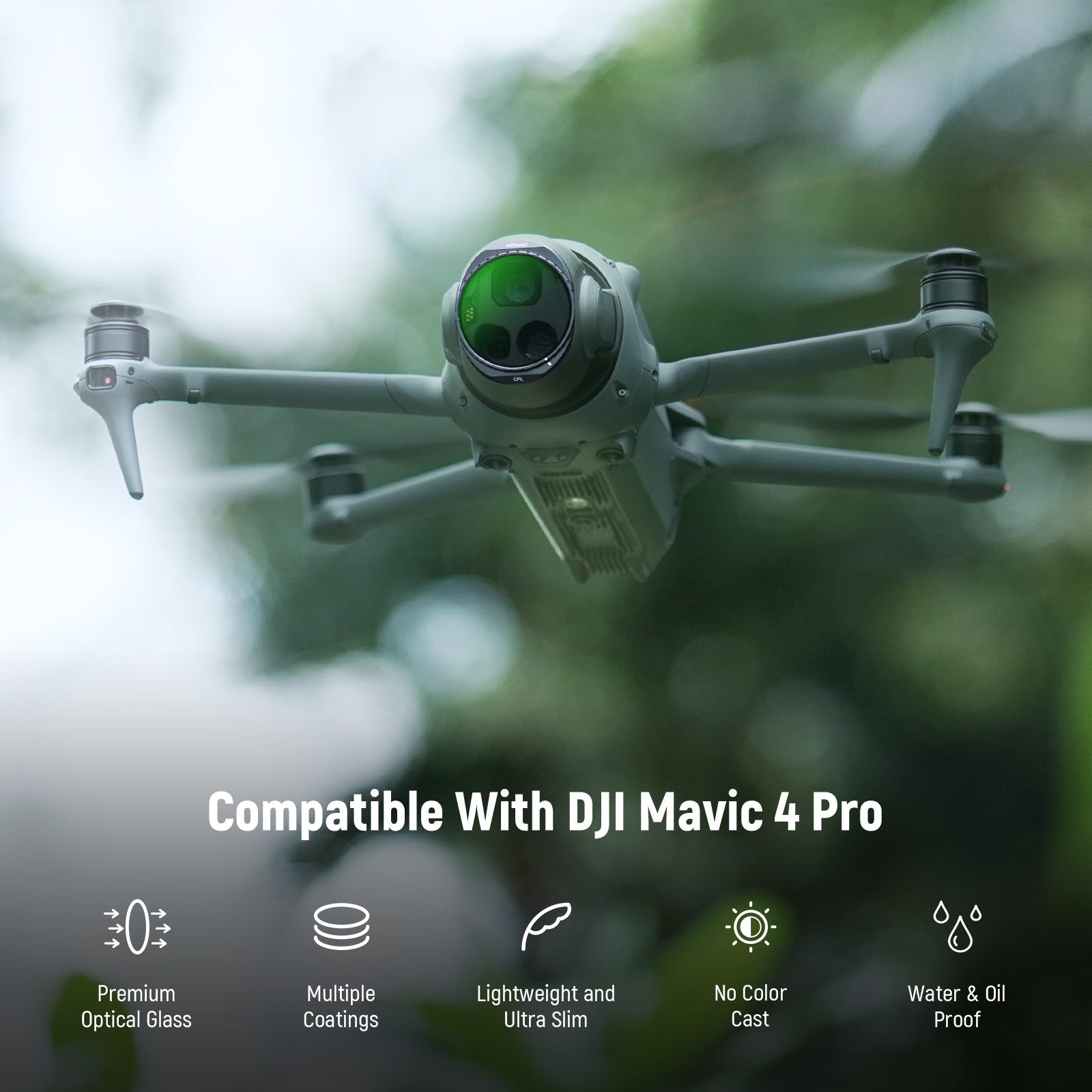 NEEWER CPL + ND Filter Set For DJI Mavic 4 Pro Drone