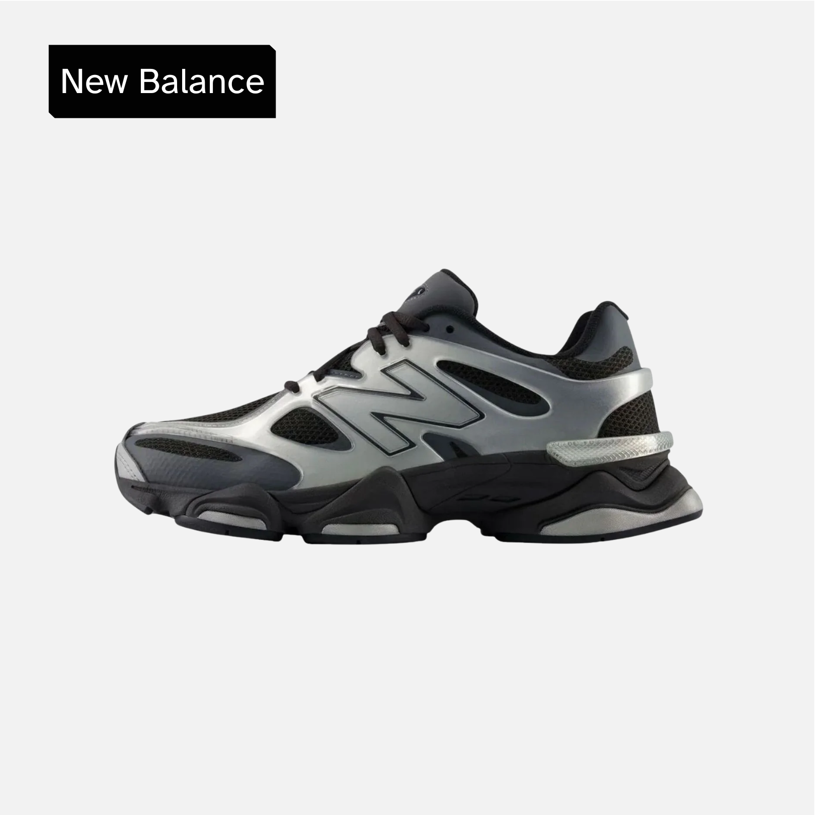New Balance 9060 X 'Silver Metallic Black Cement'