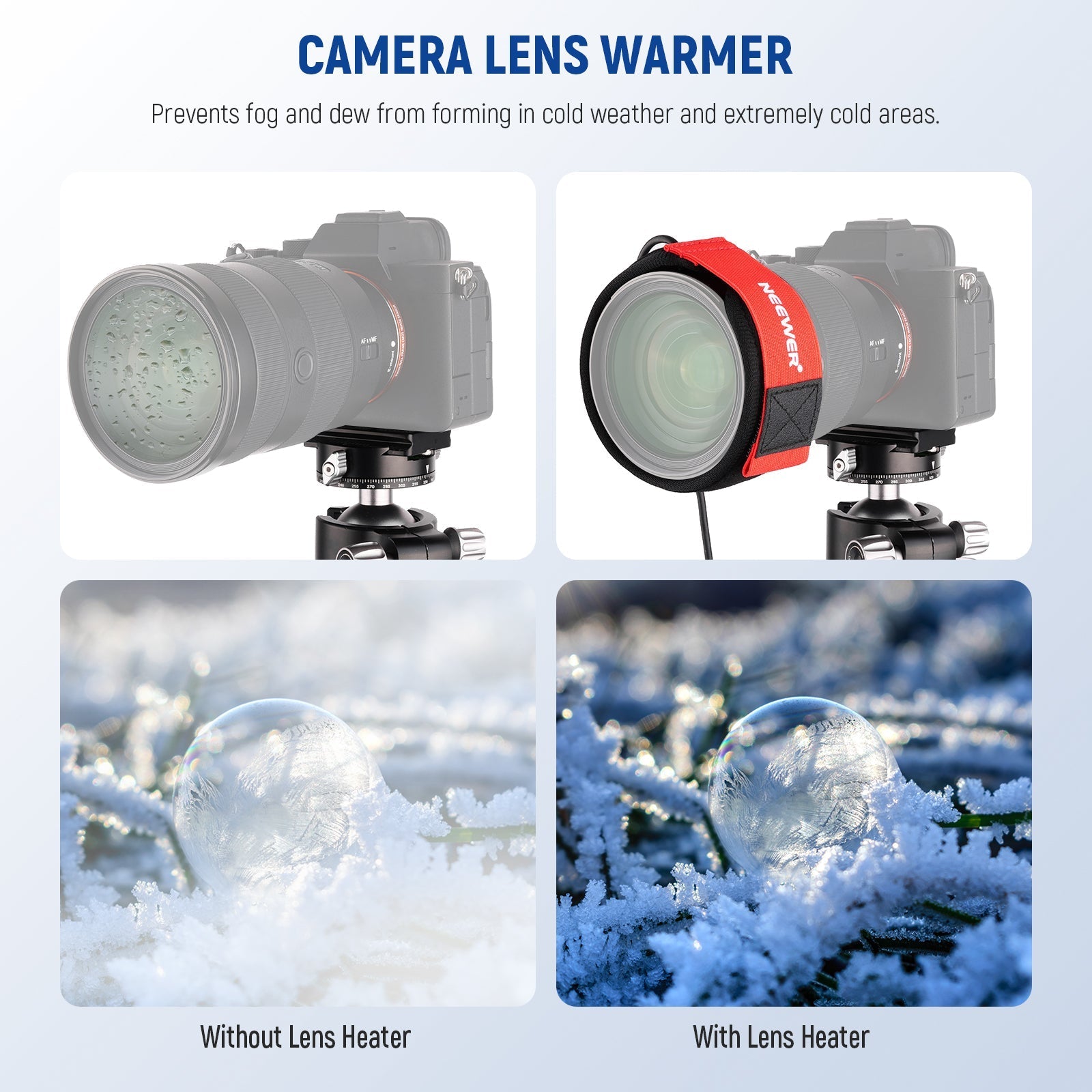 NEEWER HW-17B USB Lens Heater Warmer