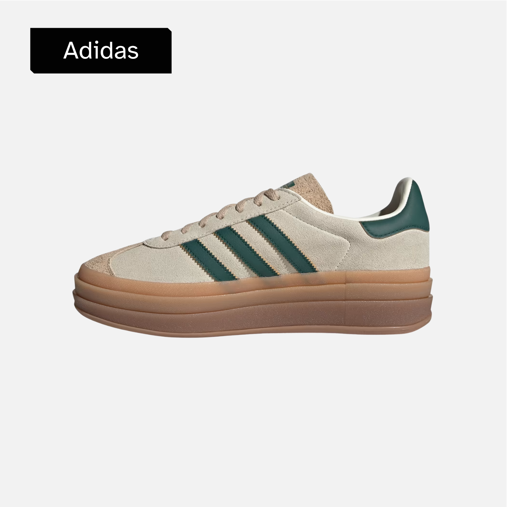 adidas Wmns Gazelle Bold 'Cream Collegiate Green'