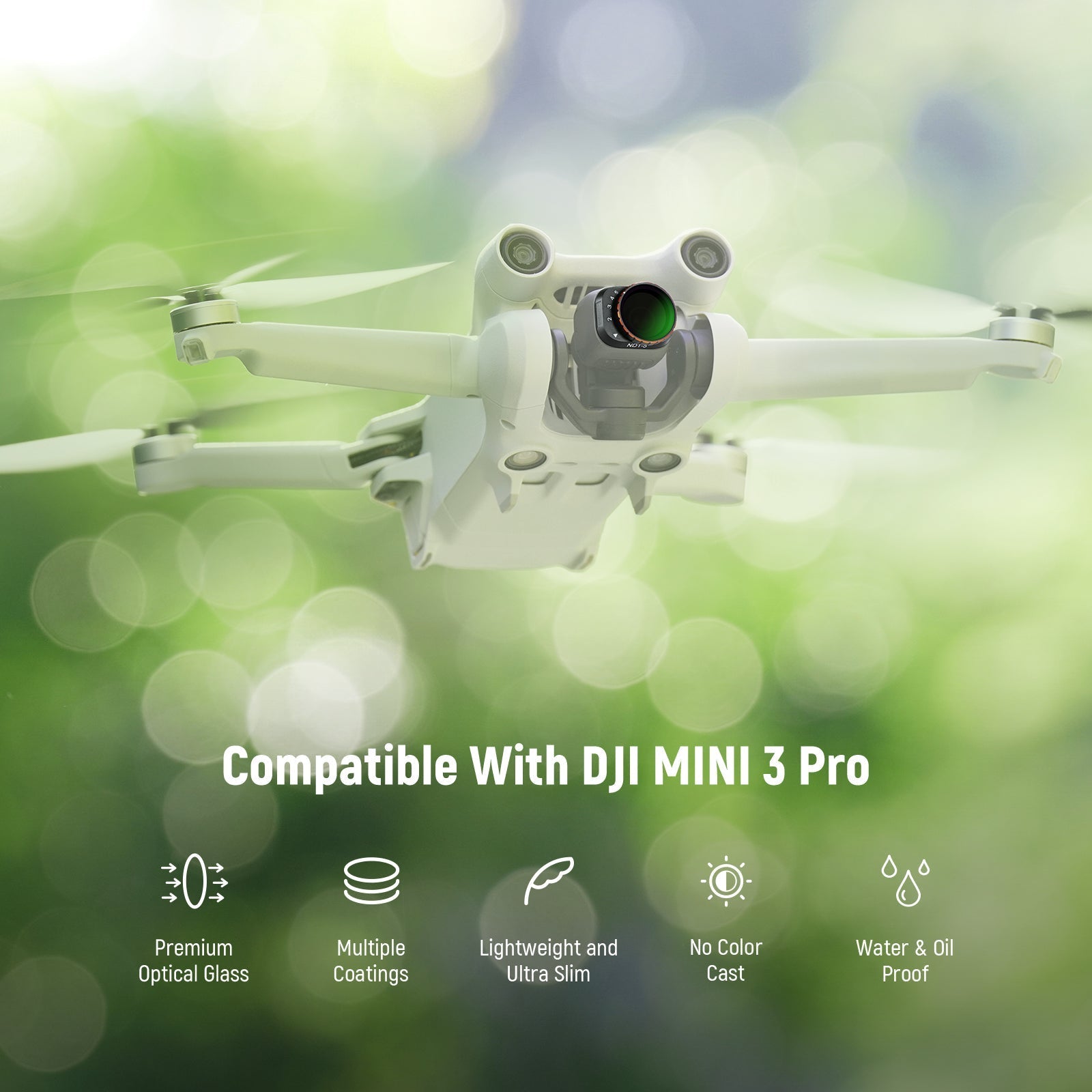 NEEWER Variable ND Filter Set For DJI Mini 3 / Mini 3 Pro