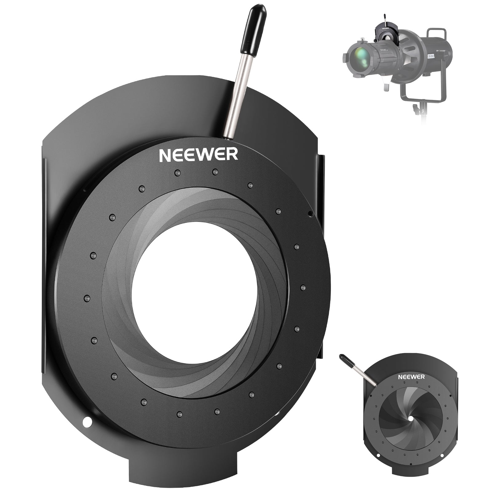 NEEWER CSS2 Spotlight Mount Iris for LS-39/LS-38 Spotlight Snoot