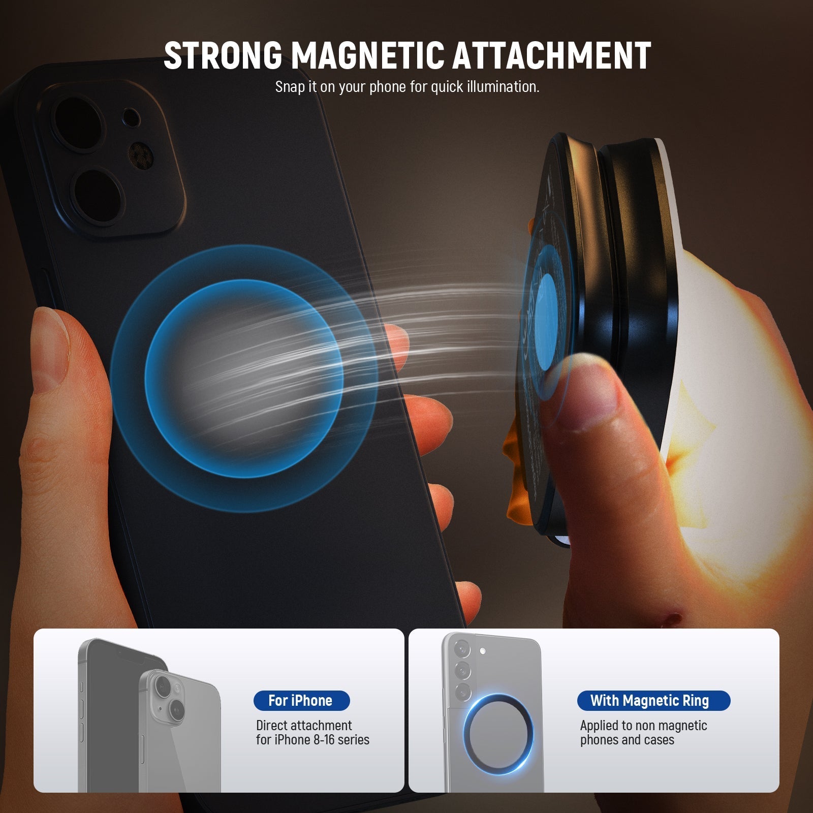 NEEWER BASICS NL48B Magnetic Selfie Light