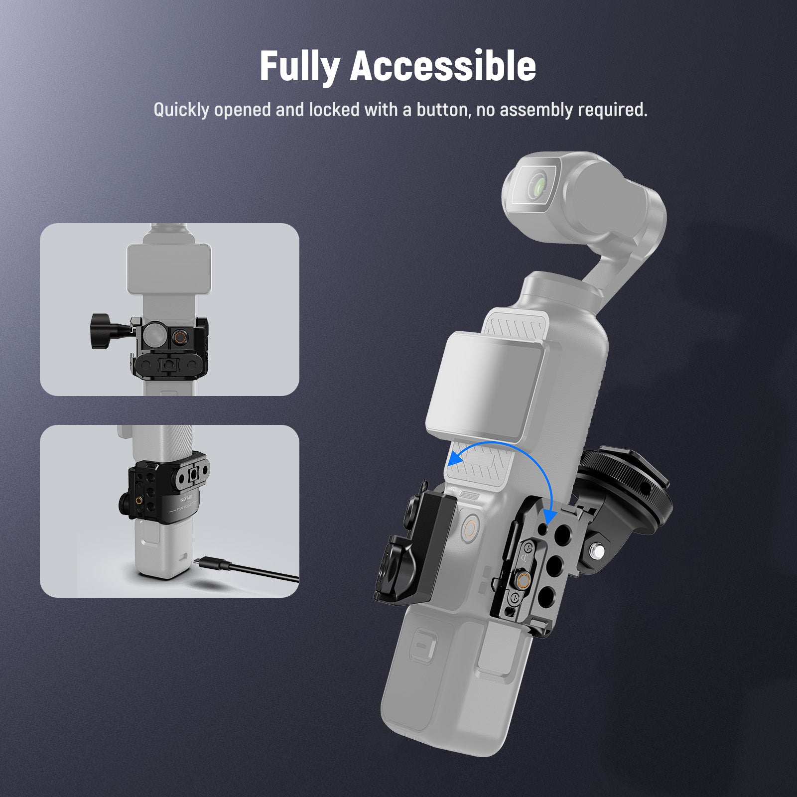 NEEWER AC009 PRO Metal Cage For DJI Osmo Pocket 3