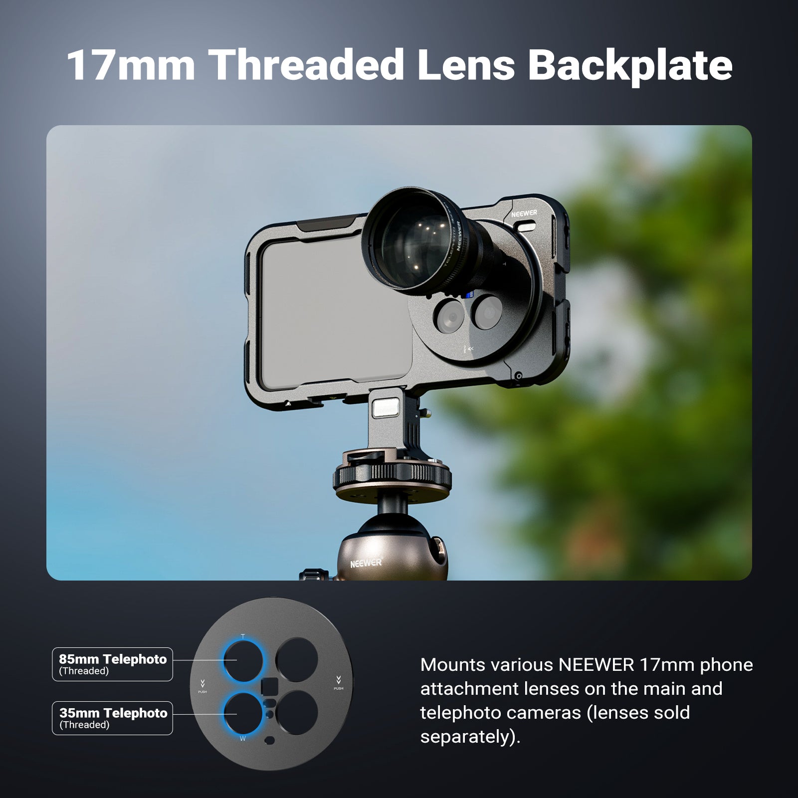NEEWER PA146 Phone Cage For VIVO X200 Ultra