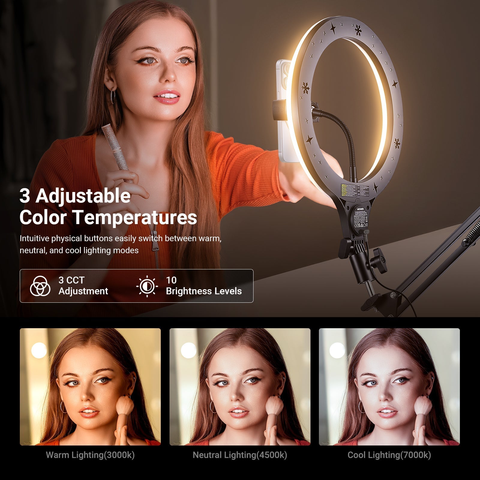 NEEWER ENTRY LEVEL VERSION N31 Desk Ring Light