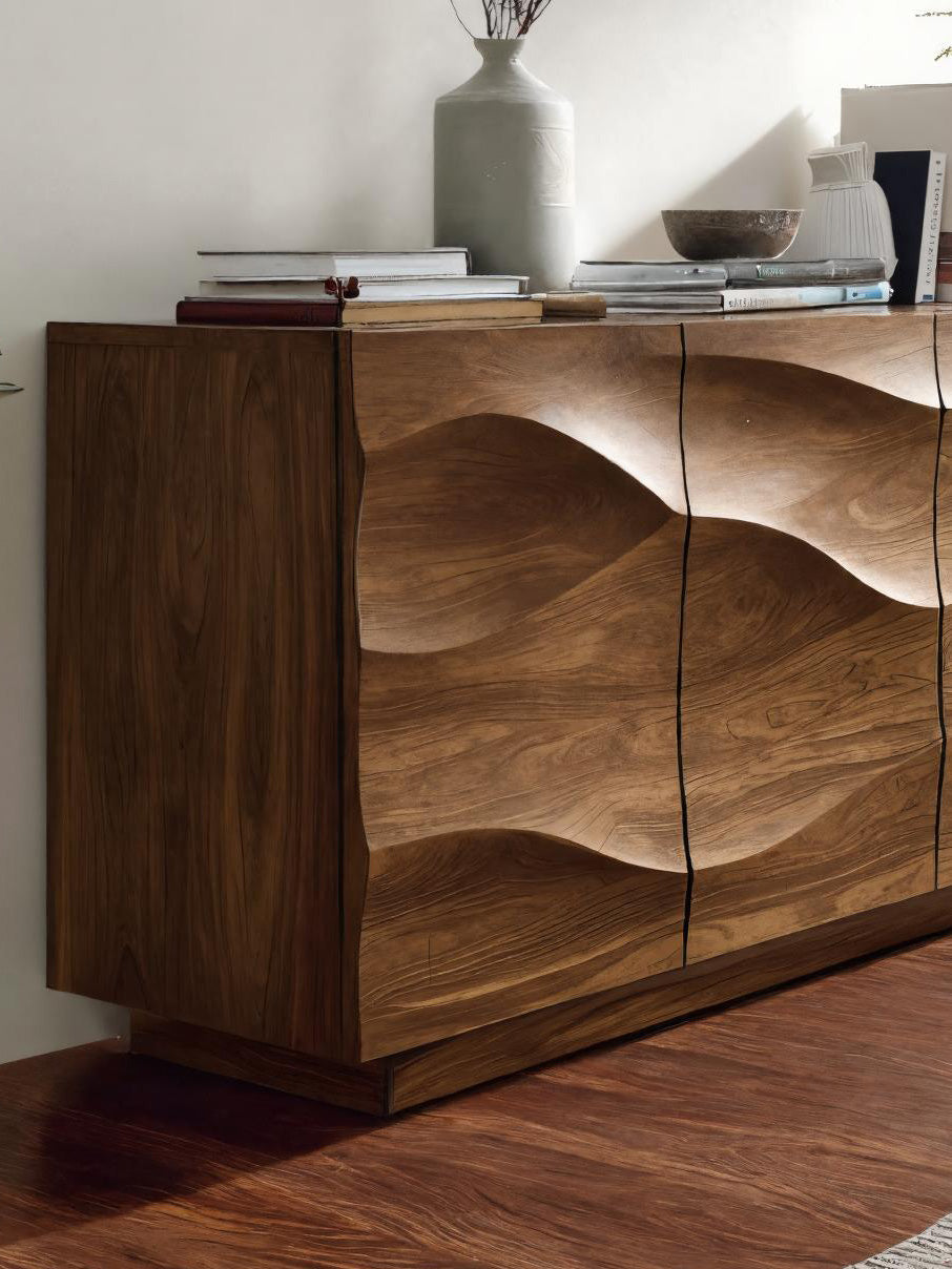 Modern Wave Sideboard For Dining Or Living Room