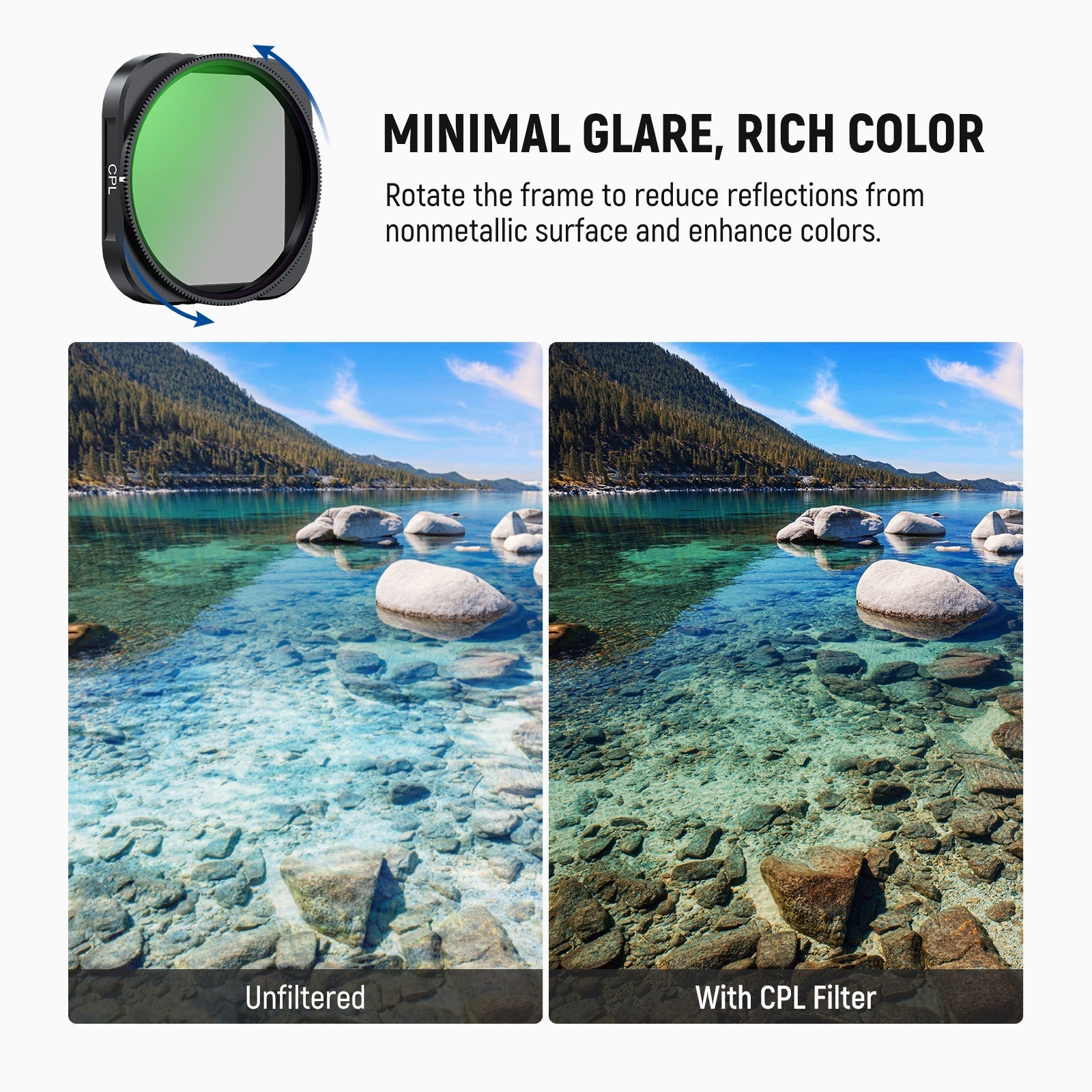 NEEWER FL-C29/FL-C30/FL-C31 4 Pack Filter Set For Insta360 Ace Pro/Ace Pro 2