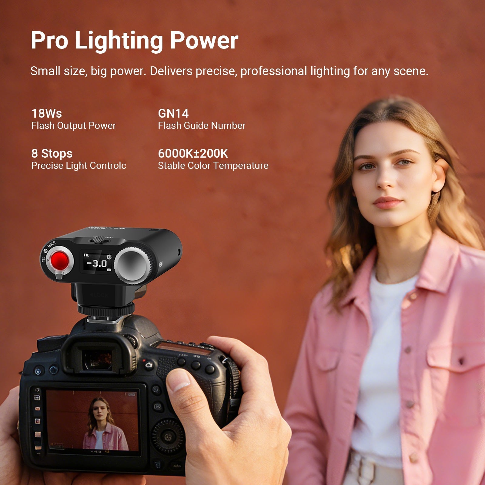 NEEWER Z160U TTL Mini Camera Flash Speedlite